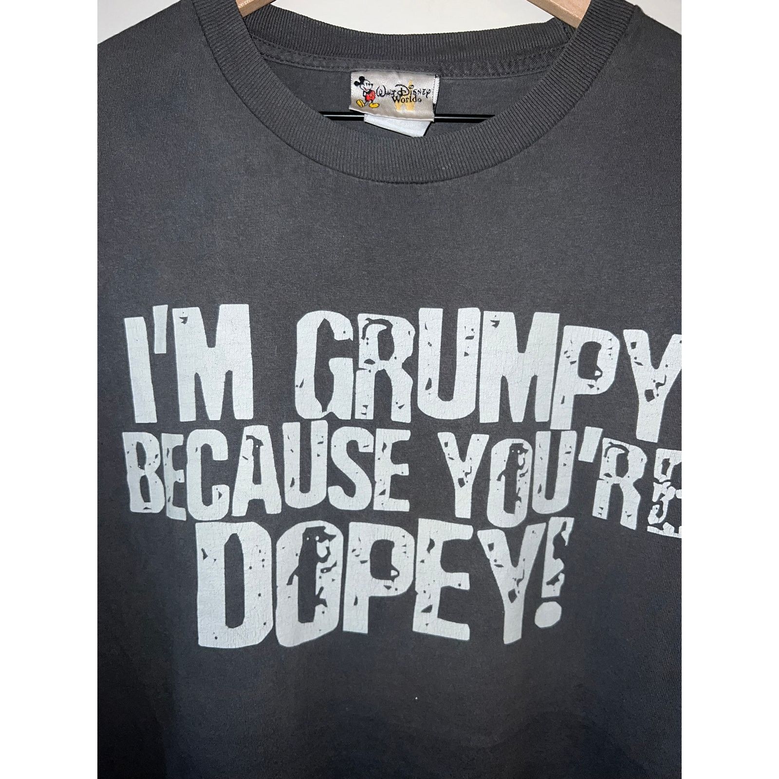 Disney Vintage 7 Dwarves Shirt Walt Disney World Grumpy Tee XL Size US XL / EU 56 / 4 - 4 Thumbnail