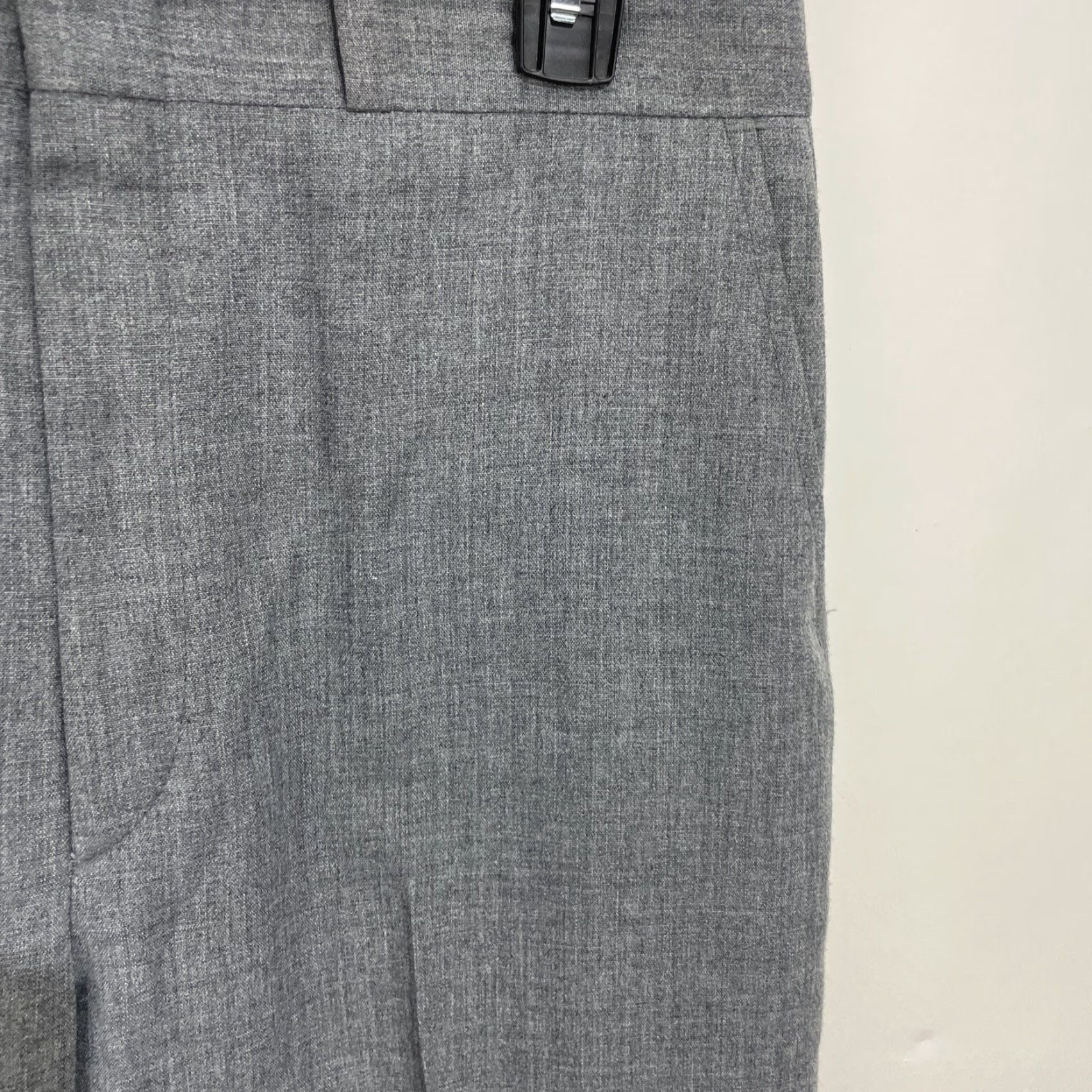 Haggar VINTAGE Haggar Pants Straight Gray 34x30 Men's Regular 5-Pocket Flat Front Belt Loops Polyester Dress Slacks Chino USA Size US 34 / EU 50 - 4 Thumbnail