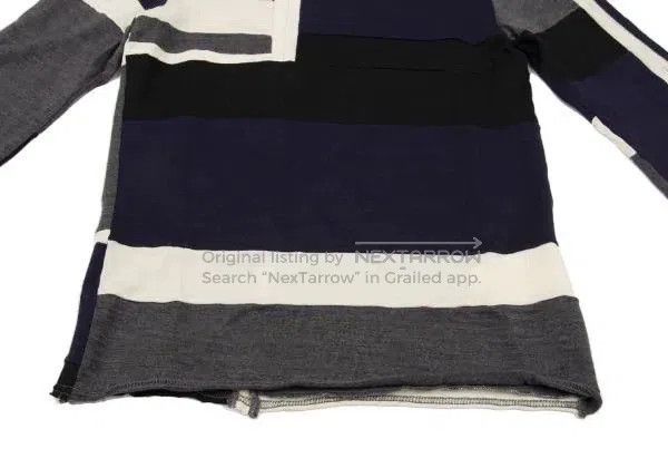 Comme des Garcons Comme Des Garcons size F Grey vintage geometric short-slee Size S / US 4 / IT 40 - 7 Thumbnail