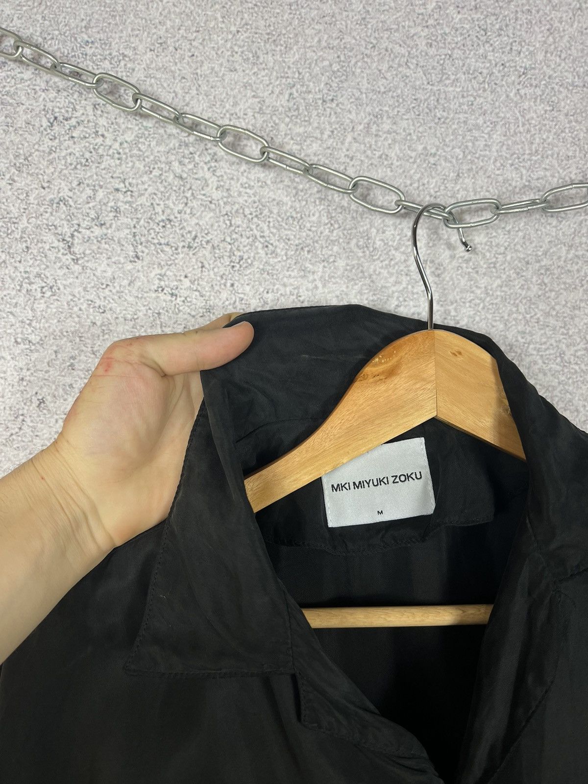 Japanese Brand × Mki Miyuki Zoku Avant-Garde MKI MIYUKI ZOKU Oversized Shirt Button Up Size US M / EU 48-50 / 2 - 6 Thumbnail