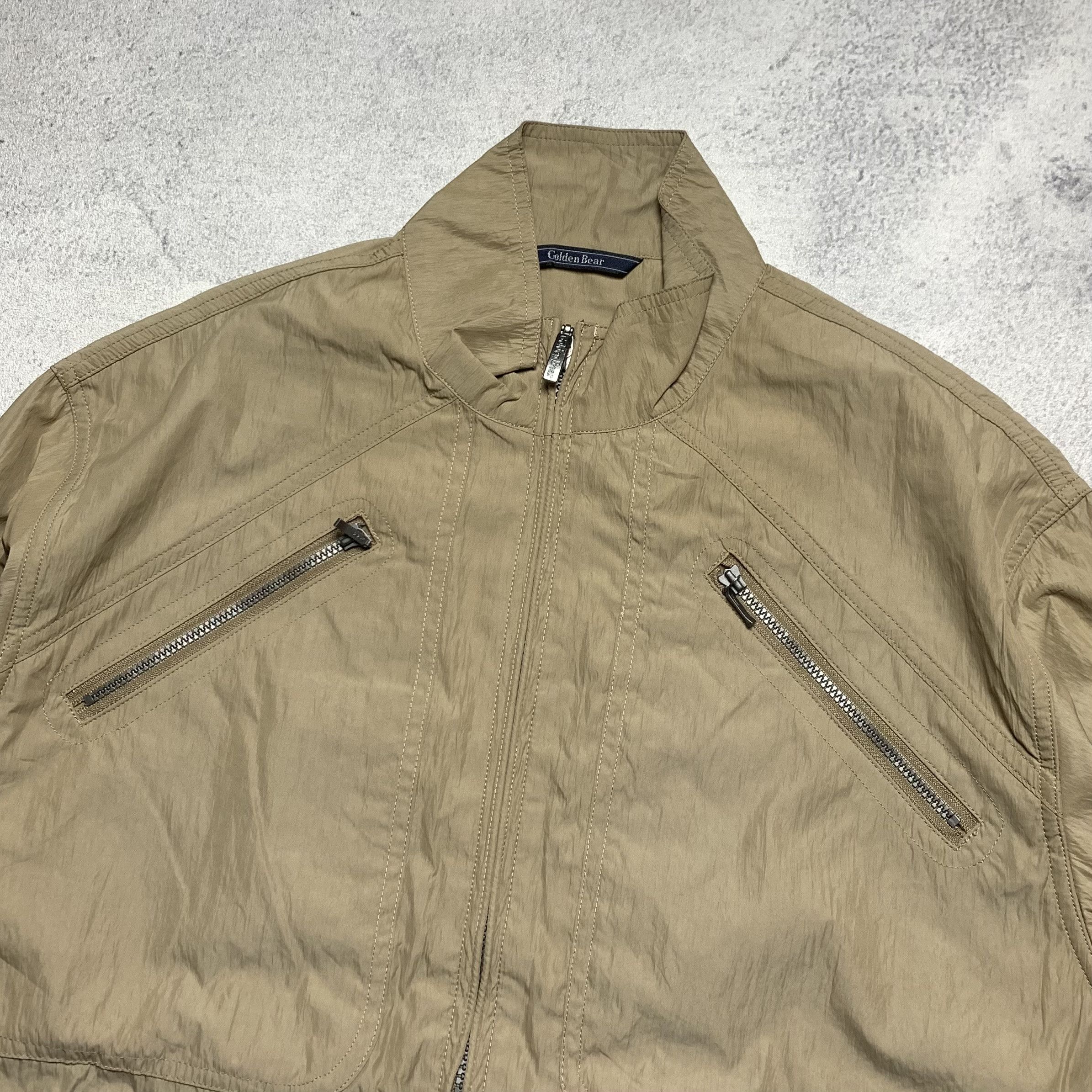 Japanese Brand Golden Bear Multi Zipper Tactical Pocket Jacket Tech Size US M / EU 48-50 / 2 - 3 Thumbnail
