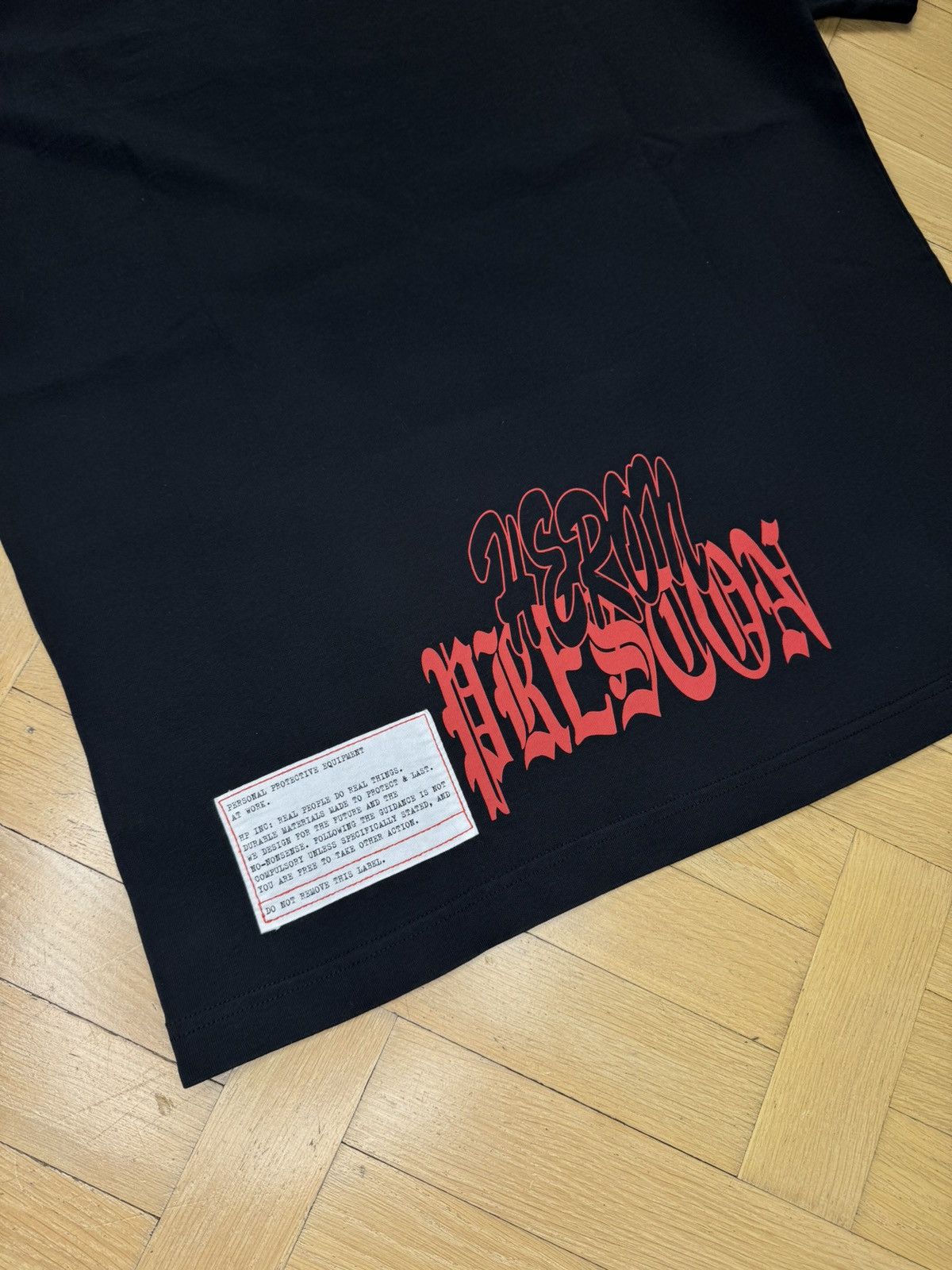 Heron Preston HERON PRESTON SKULL PATCHED BLACK TEE Size US S / EU 44-46 / 1 - 5 Thumbnail