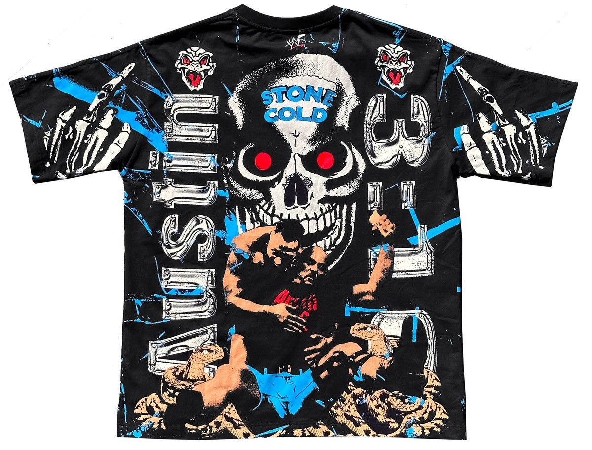 Darien Bruze DBRUZE - STONE COLD STEVE AUSTIN (AOP TEE) (XL) Size US XL / EU 56 / 4 - 2 Thumbnail