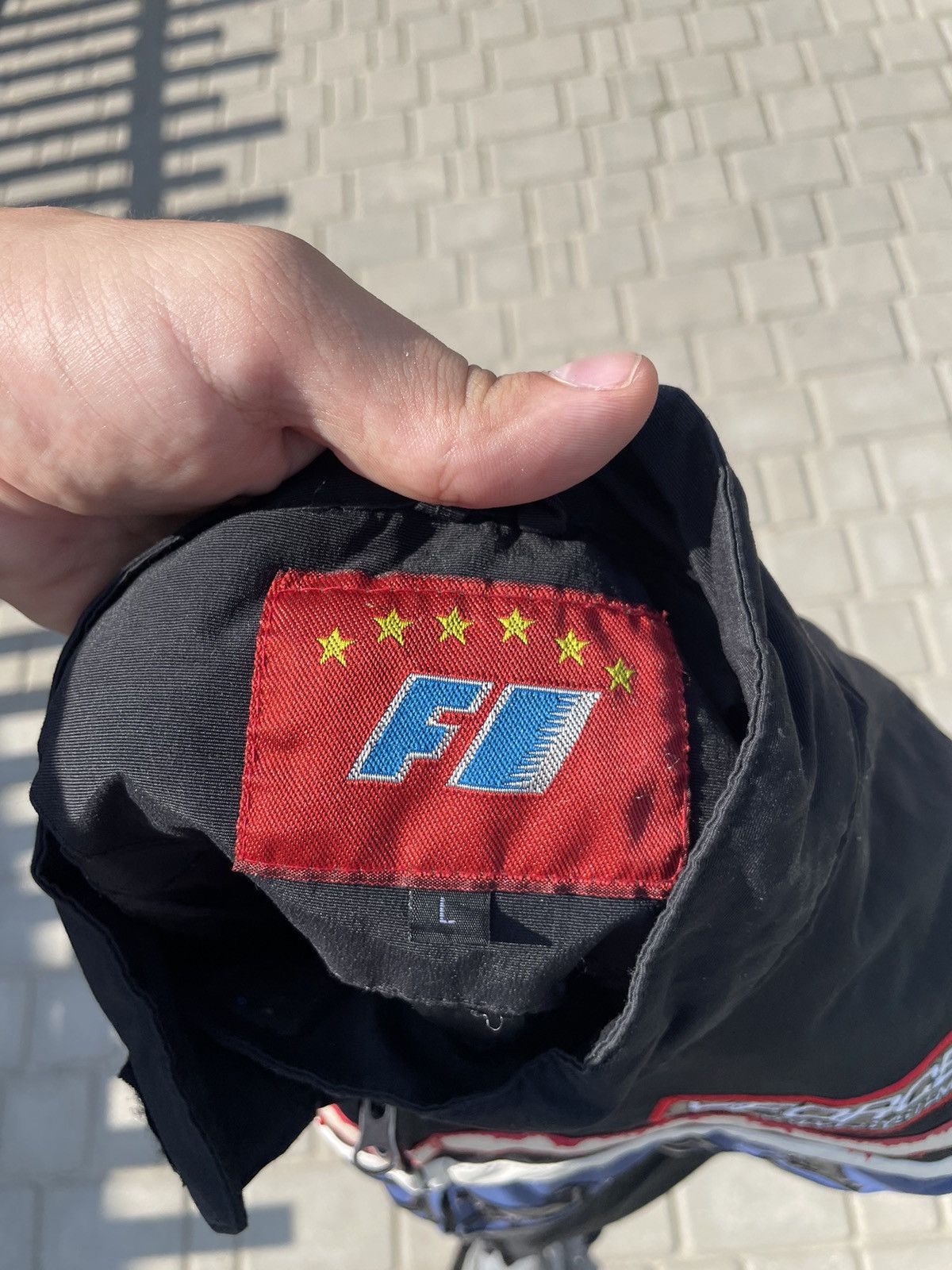 Formula 1 90s Honda Racing jacket in red and black, featuring Size US XS / EU 42 / 0 - 9 Thumbnail