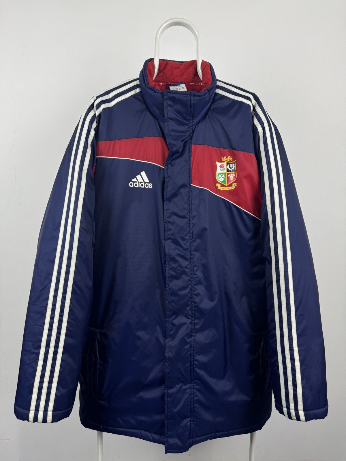 Adidas 2008 Adidas British & Irish Lions South Africa Rugby Jacket Size US XL / EU 56 / 4 - 1 Thumbnail
