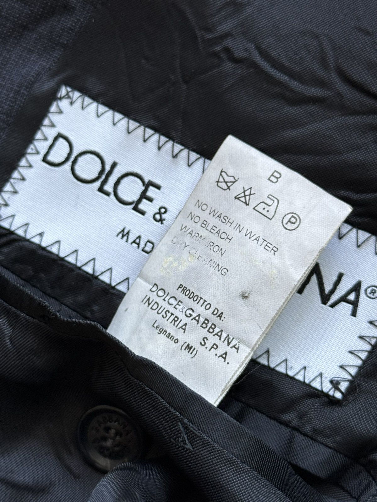 Dolce & Gabbana Dolce&Gabbana Wool tailored blazer jacket Size US S / EU 44-46 / 1 - 5 Thumbnail
