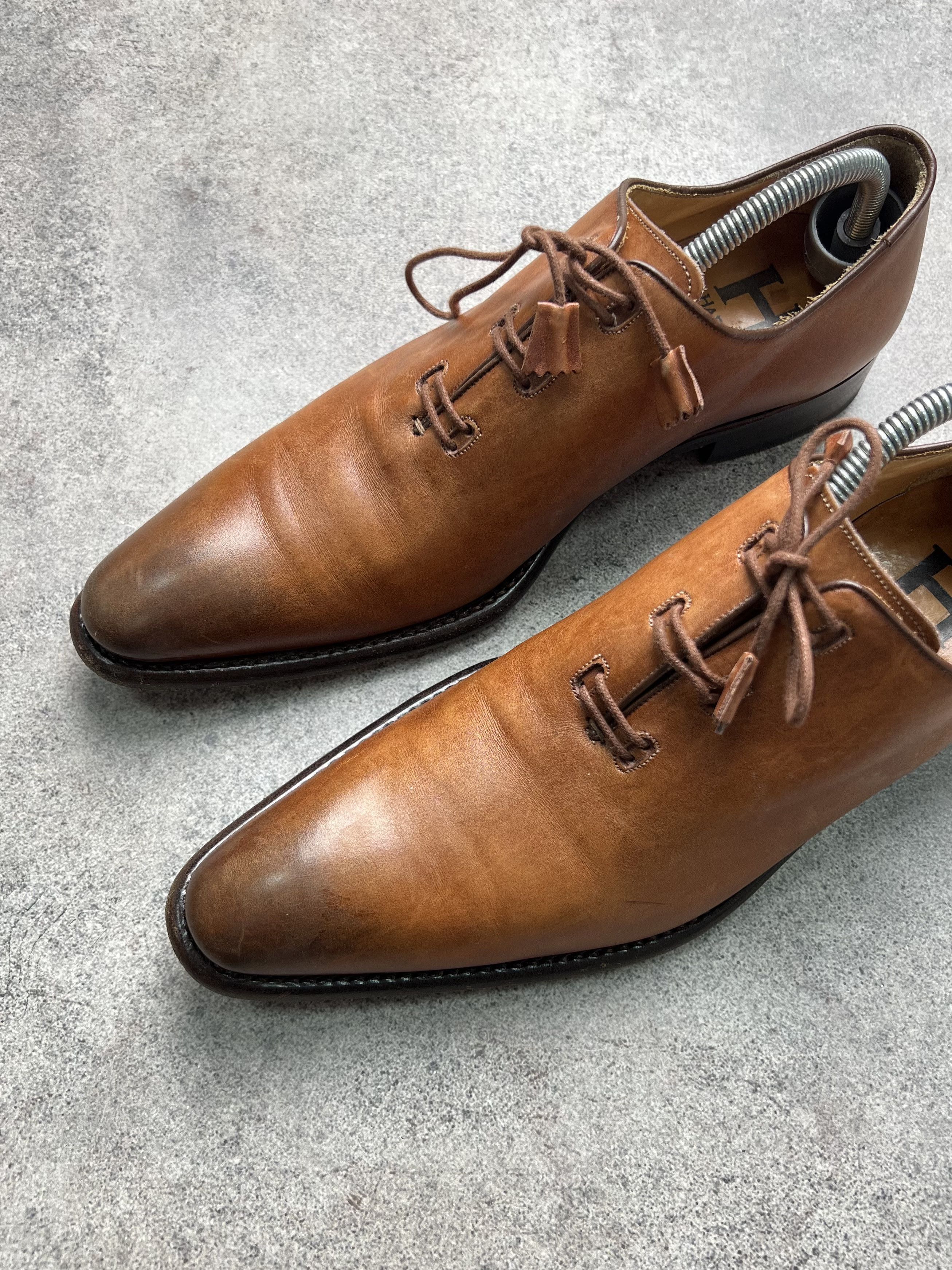 Firenze Harris Firenze 1913 antique italian leather shoes Size US 7.5 / EU 40-41 - 4 Thumbnail