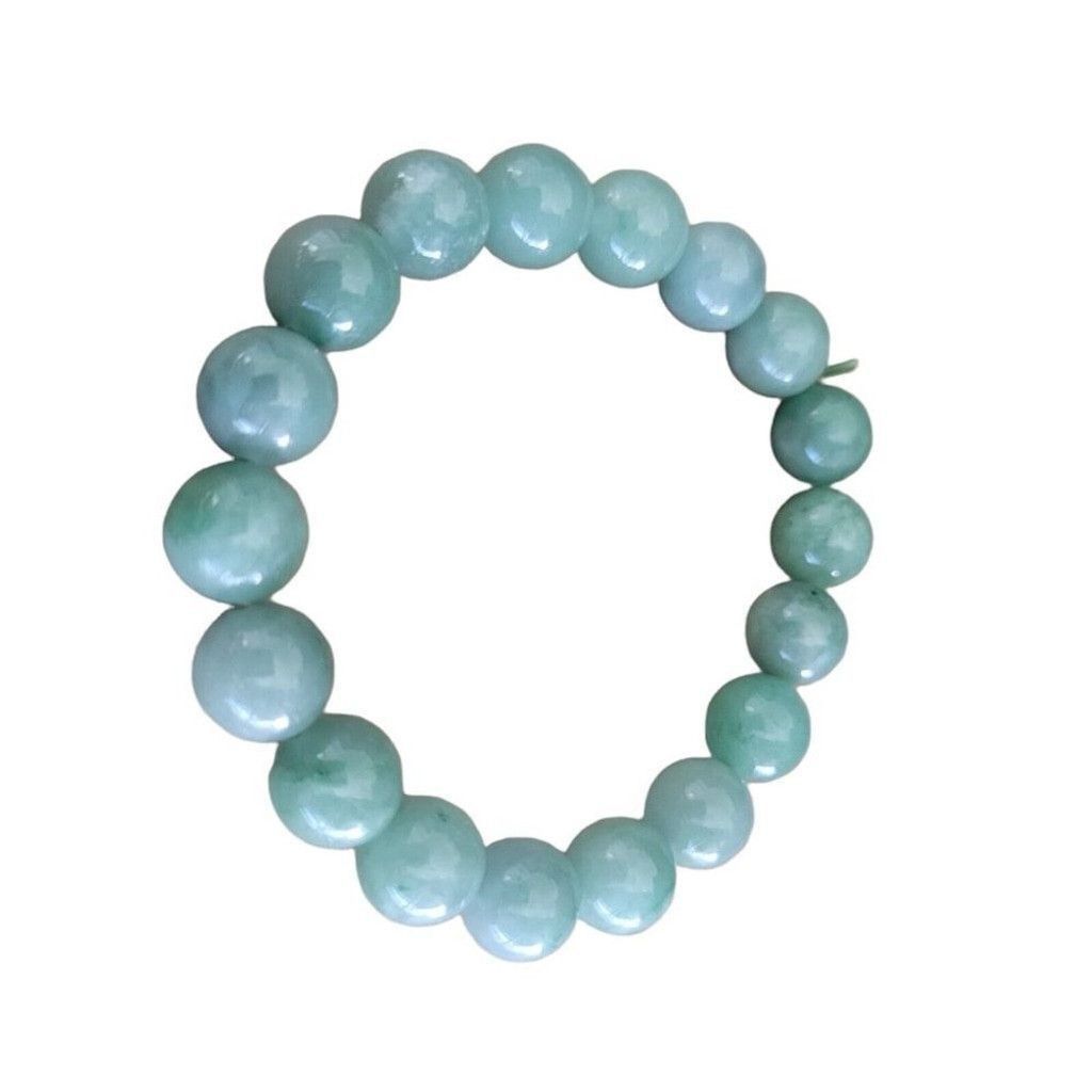 Macys WOMEN'S Jade Stretched Bridge Cultured Pearl B-629-ME. 7" Size ONE SIZE - 4 Thumbnail