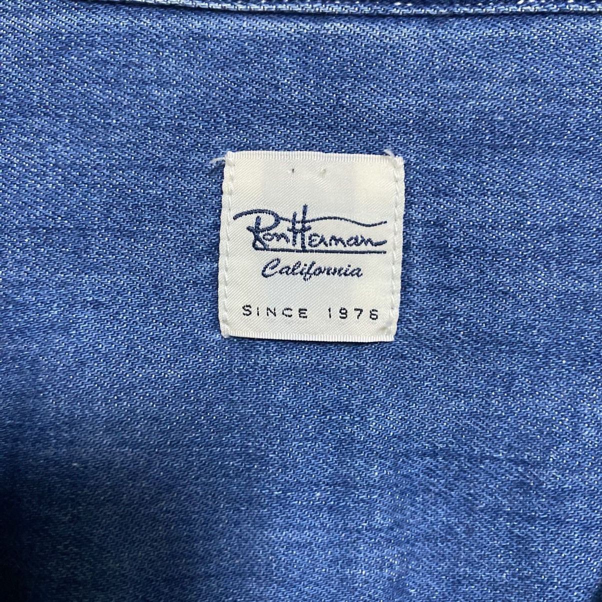 Ron Herman Ron Herman Denim Shirt Size US L / EU 52-54 / 3 - 16 Thumbnail
