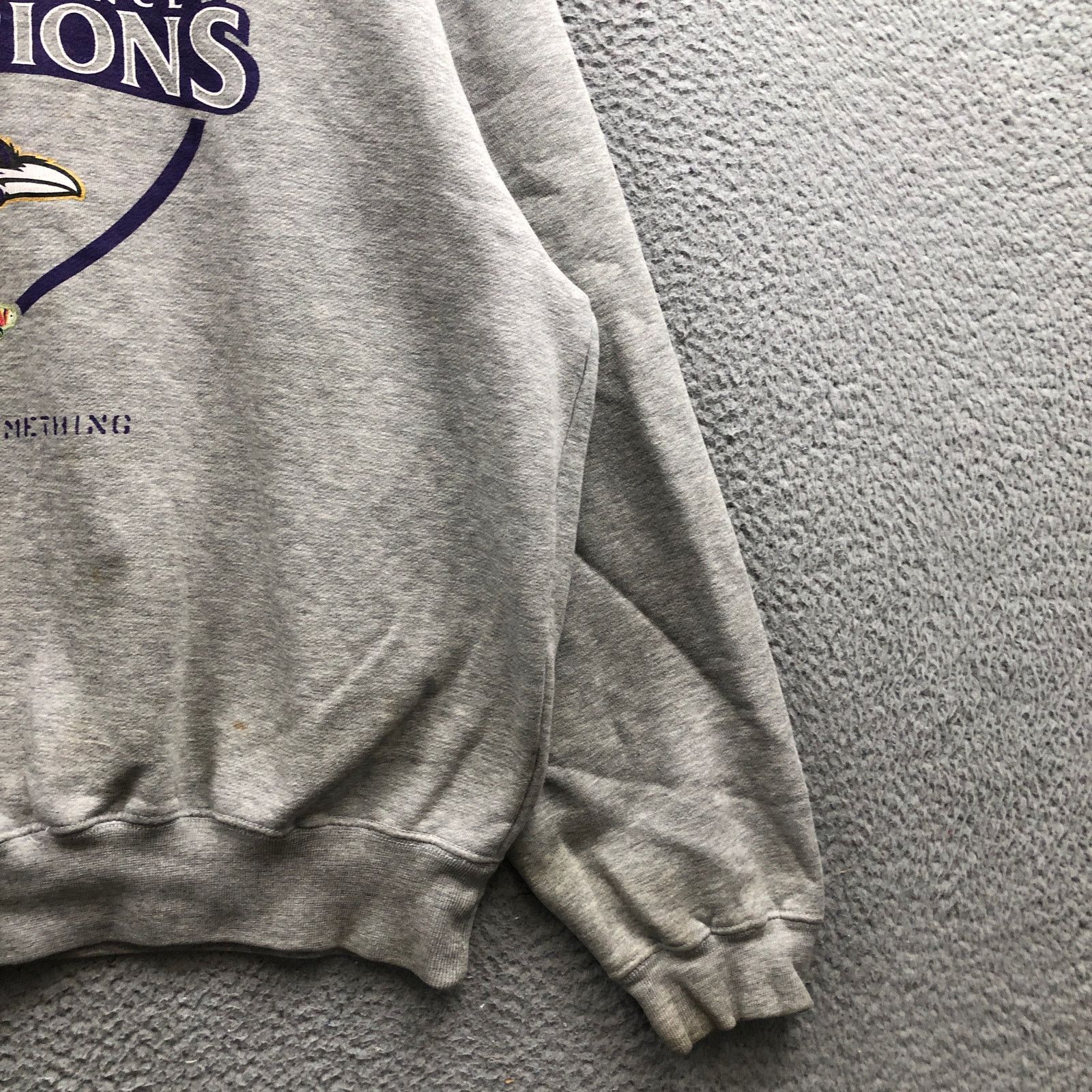 Nike VTG 2001 Nike Baltimore Ravens Super Bowl Sweatshirt Large Size US L / EU 52-54 / 3 - 12 Thumbnail
