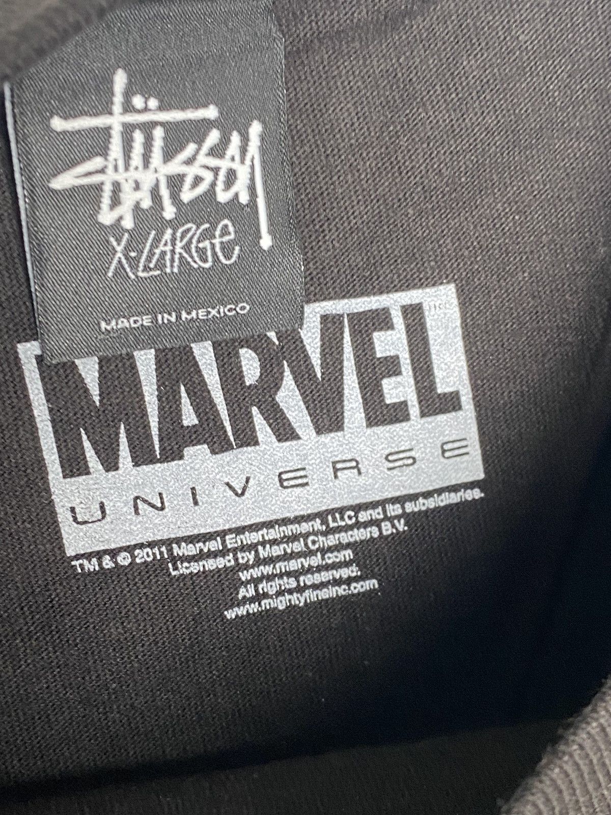 Stussy Marvel X Stüssy Doctor Doom T-shirt, size XL, new Size US XL / EU 56 / 4 - 4 Thumbnail