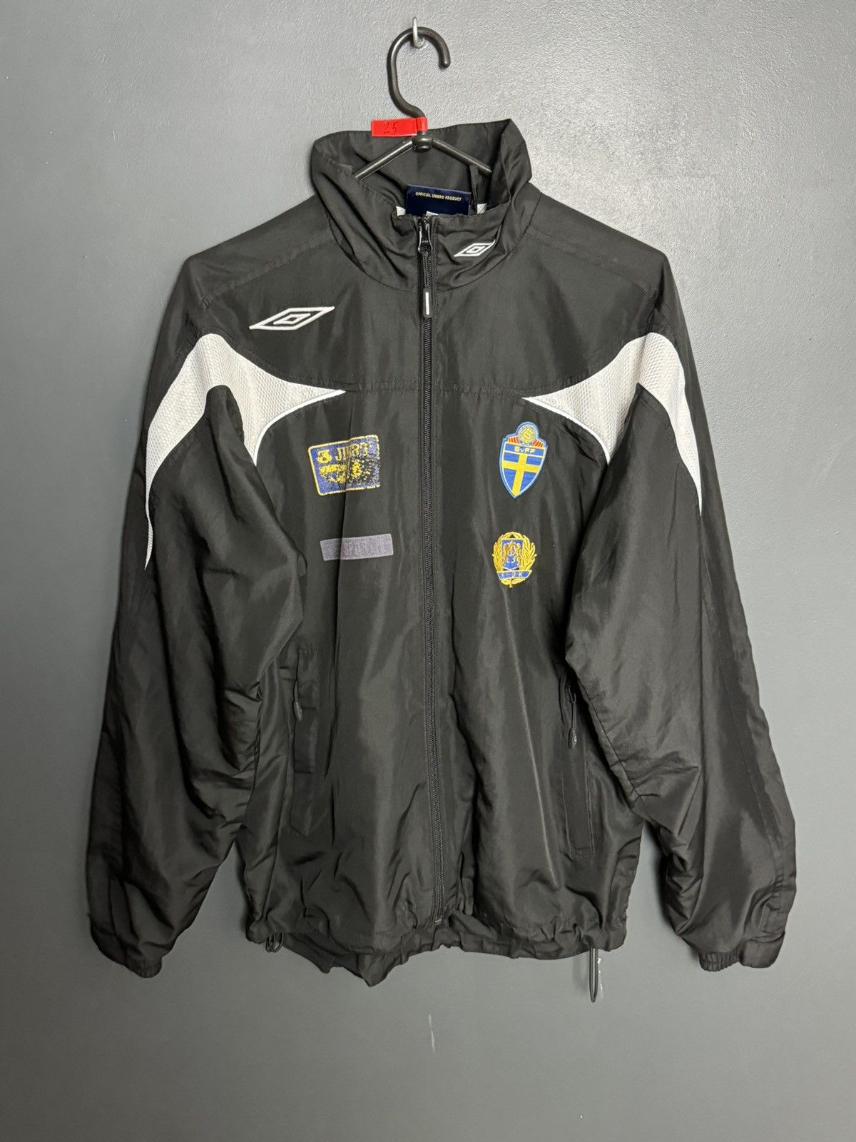 Umbro Sweden National Team Training Football Jacket Size US XS / EU 42 / 0 - 1 Thumbnail