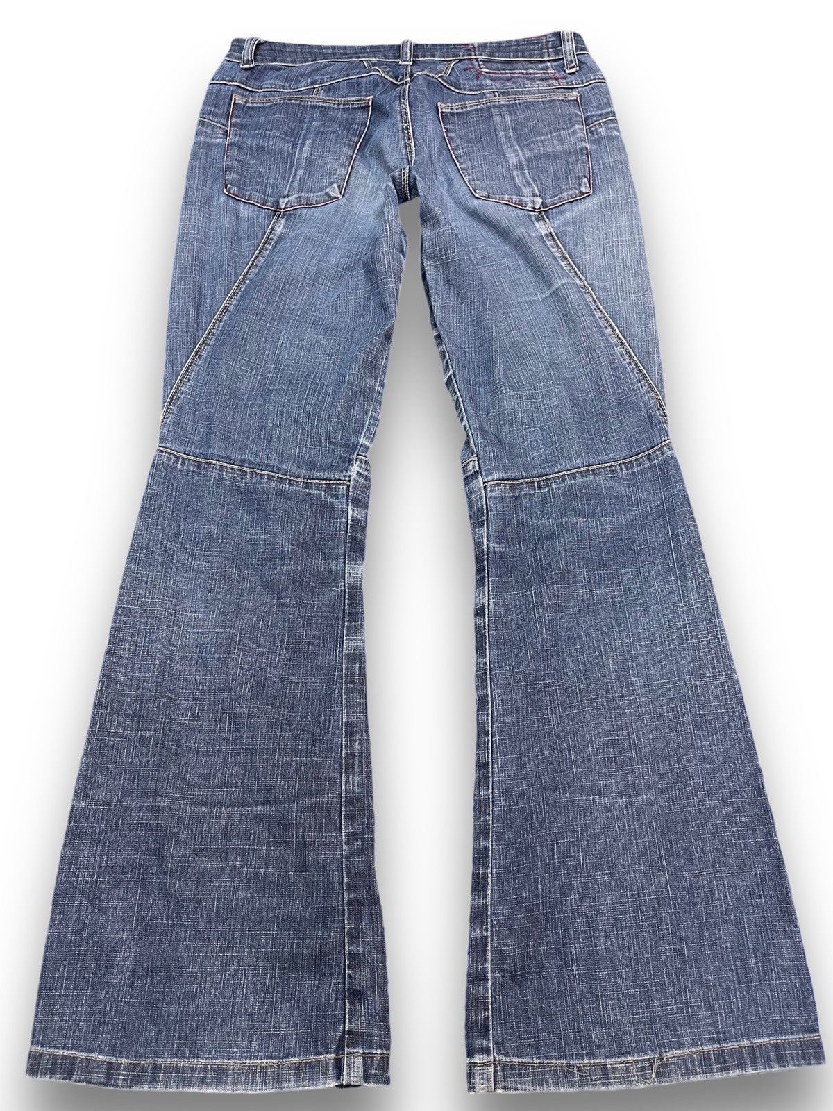 Marithe + Francois Girbaud Vintage Marithe Francois Girbaud Flare Denim Size US 29 - 6 Thumbnail