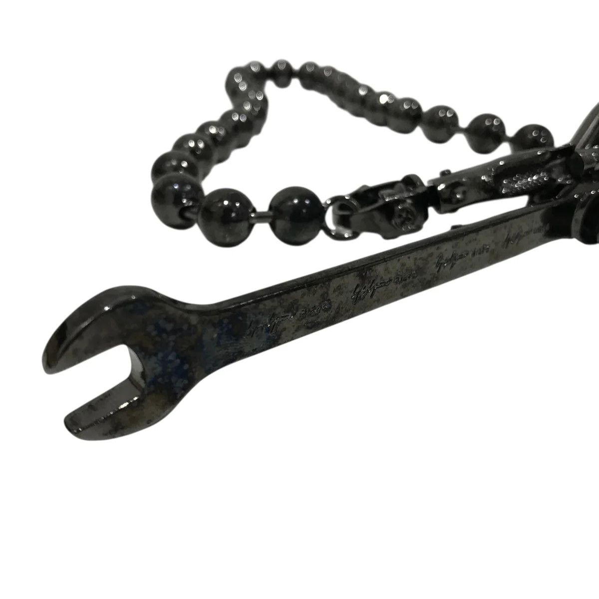 Yohji Yamamoto YOHJI YAMAMOTO RIEFE Chain Necklace Size ONE SIZE - 3 Thumbnail