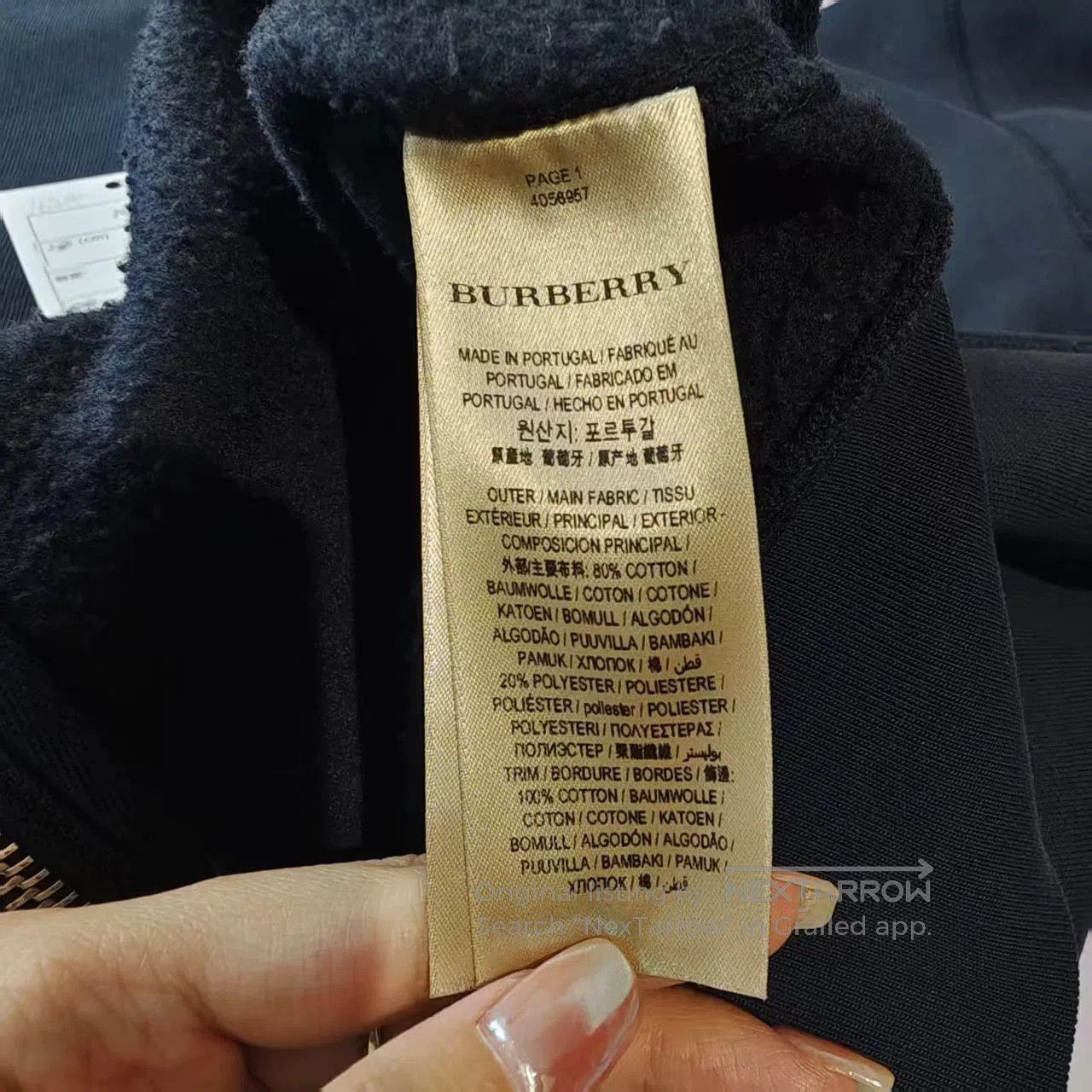 Burberry burberry embroidered jacket in excellent condition. Size US XL / EU 56 / 4 - 5 Thumbnail