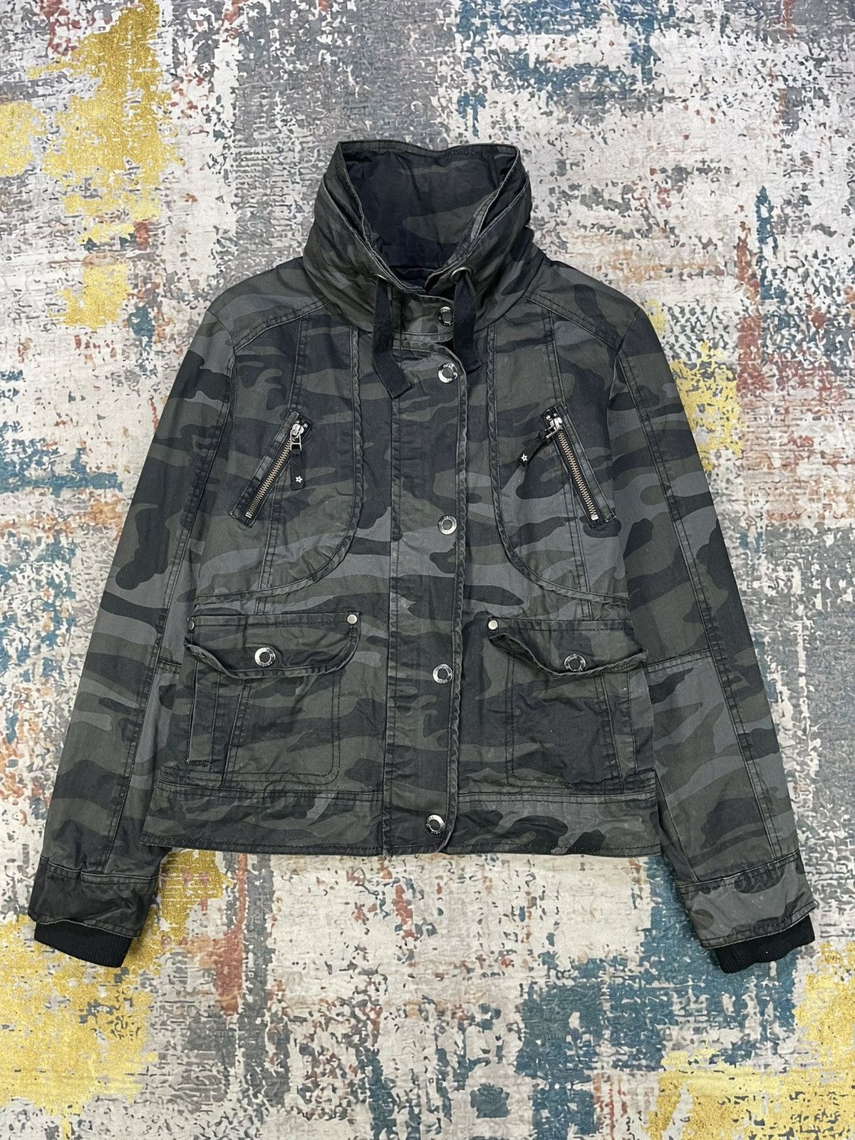 NEXT Archive🔥Next Apocalypse Camouflage Bono Short Jacket Size XL / US 12-14 / IT 48-50 - 1 Thumbnail