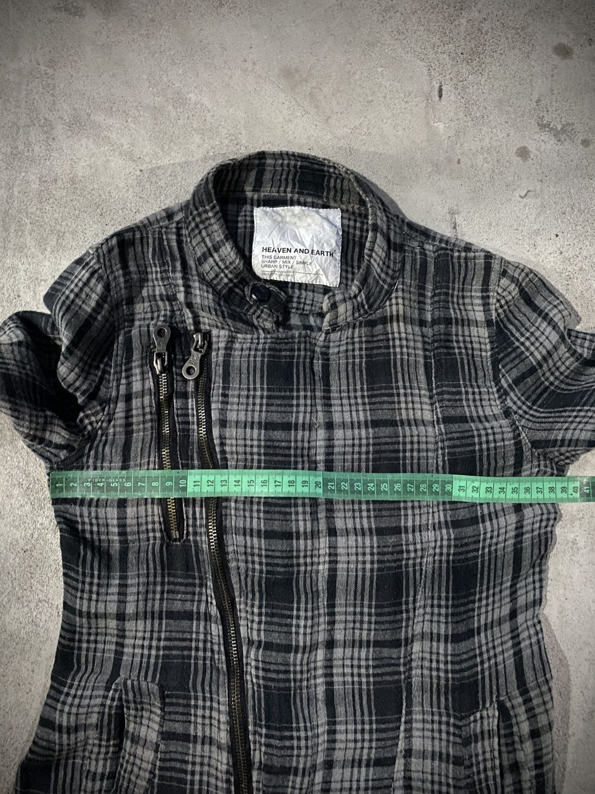 KMRii HEAVEN AND EARTH STUDDED RAMONES PLAID JACKET PUNK GOTHIC Size M / US 6-8 / IT 42-44 - 13 Thumbnail