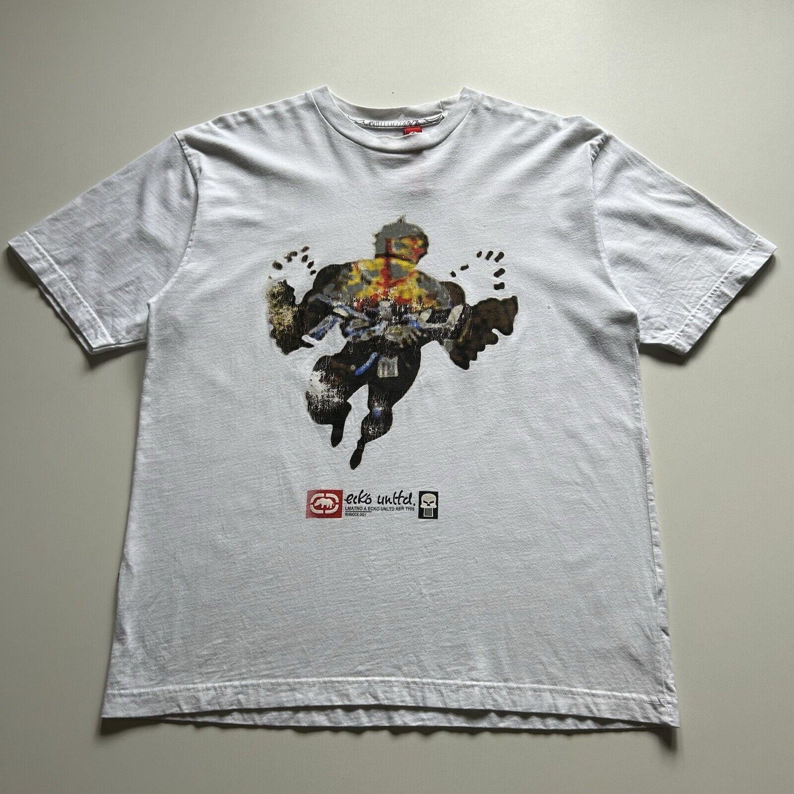 Vintage 2000s Ecko Unltd The Punisher Graphic T Shirt Medium