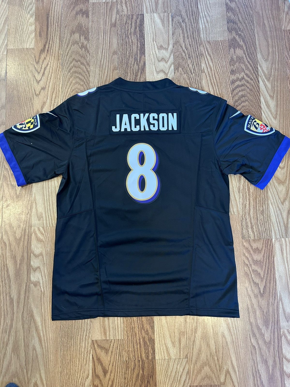 Nike New Stitched Nike Baltimore Ravens Lamar Jackson Jersey XL Size US L / EU 52-54 / 3 - 1 Thumbnail