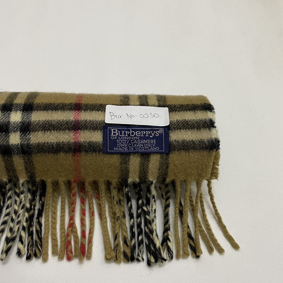 Burberry BURBERRYS SCARF MUFFLER BUR050 Size ONE SIZE - 8 Thumbnail