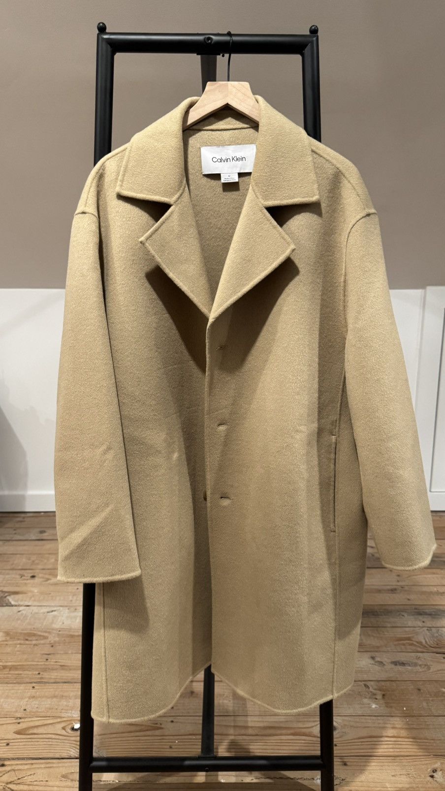 Calvin Klein Calvin Klein Camel Tall Coat Size US M / EU 48-50 / 2 - 1 Thumbnail