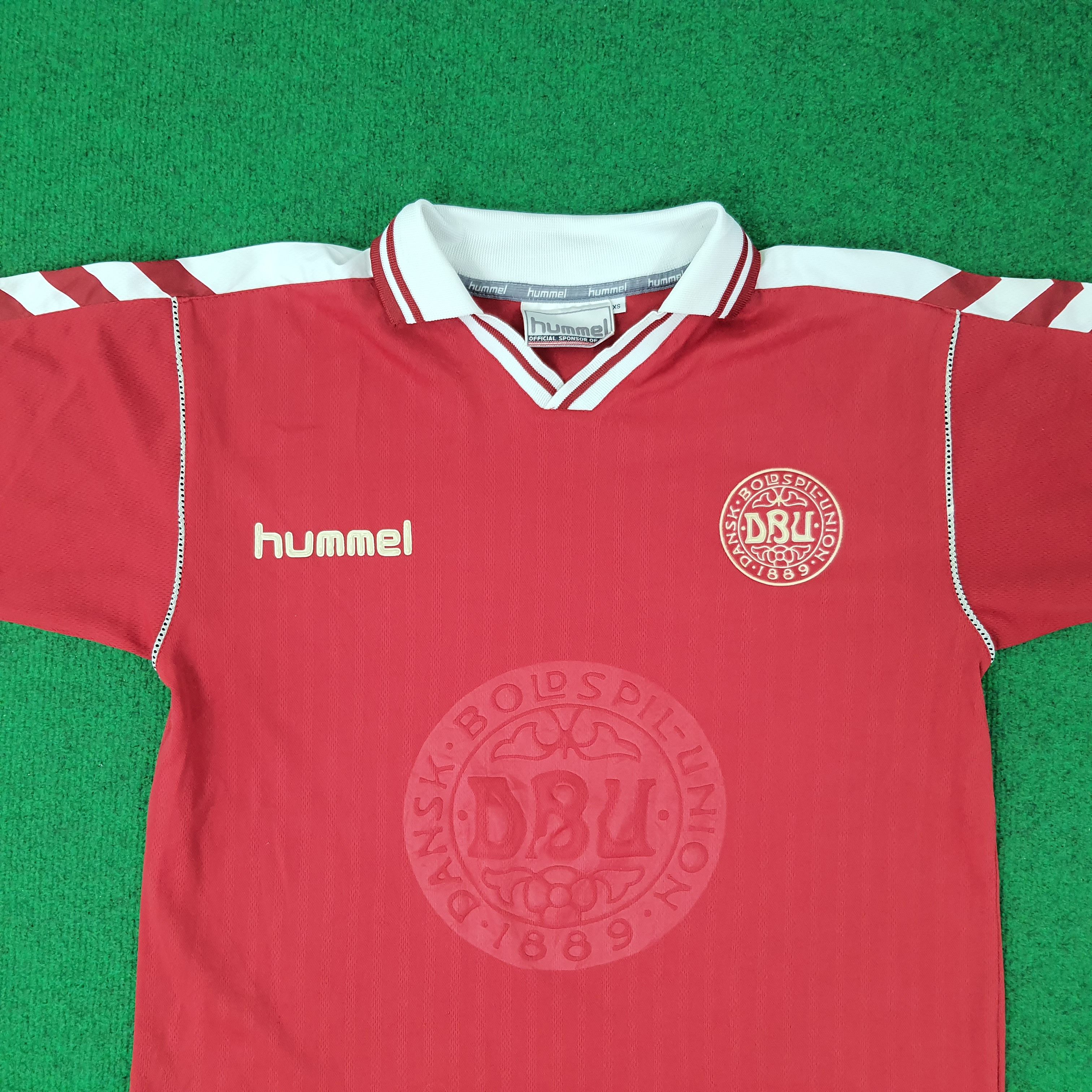 Hummel Vintage Hummel Dansk Bold Pil-Union 90s Jersey C259N9 Size US M / EU 48-50 / 2 - 2 Thumbnail