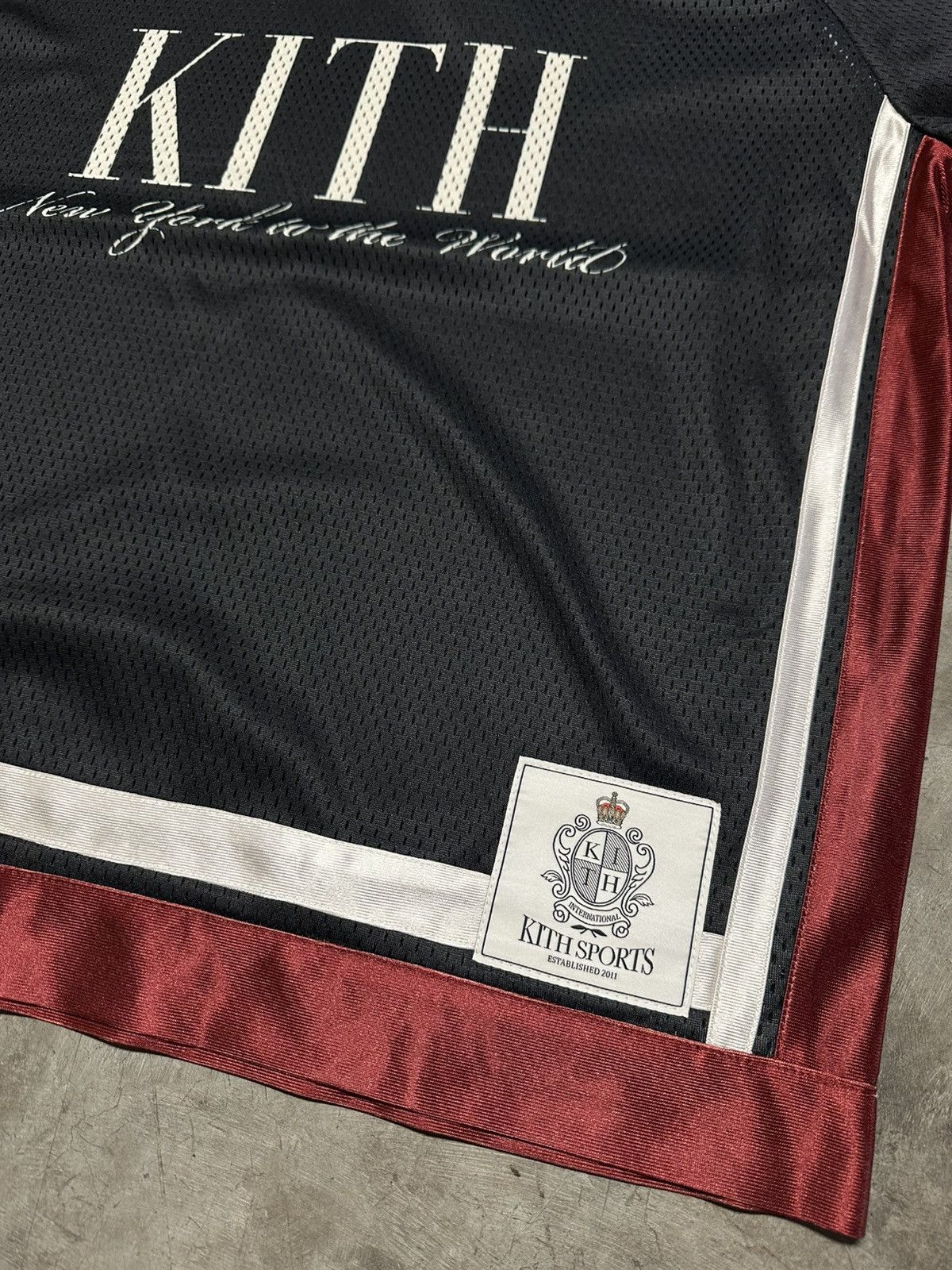 Kith KITH Mesh Leon Jersey “Black” Size US L / EU 52-54 / 3 - 2 Thumbnail