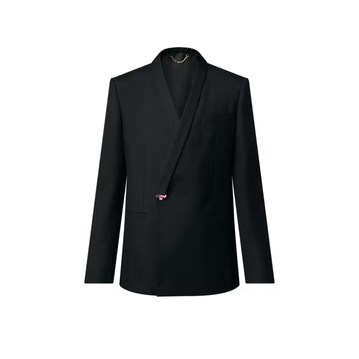 Louis Vuitton Tailored Kimono Double-Breasted Jacket Size US L / EU 52-54 / 3 - 1 Preview