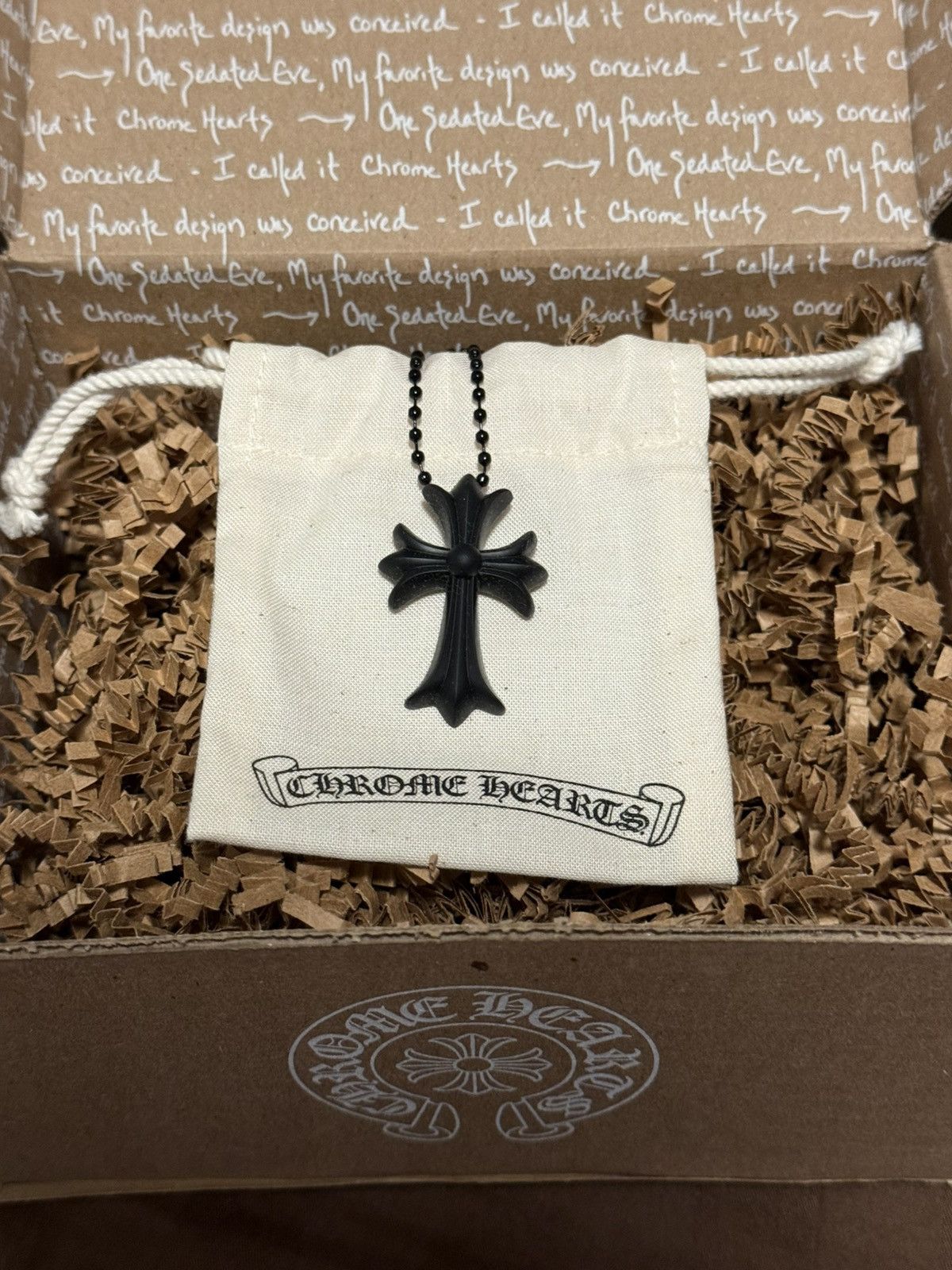 Chrome Hearts Chrome Hearts Silichrome Black pendant Size ONE SIZE - 1 Thumbnail