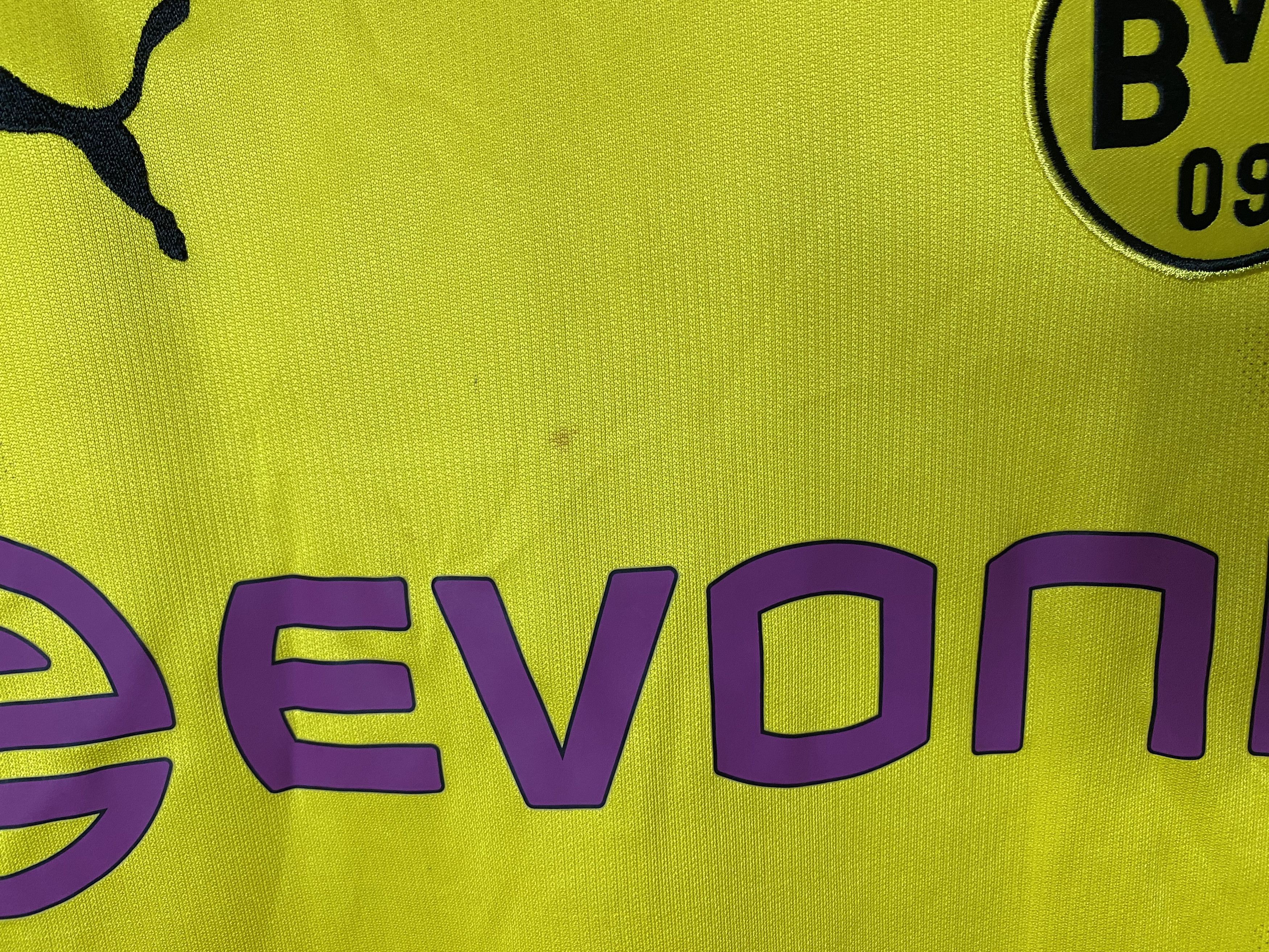 Puma BORUSSIA DORTMUND 2017 2018 HOME CUP FOOTBALL SHIRT SOCCER Size US M / EU 48-50 / 2 - 7 Thumbnail