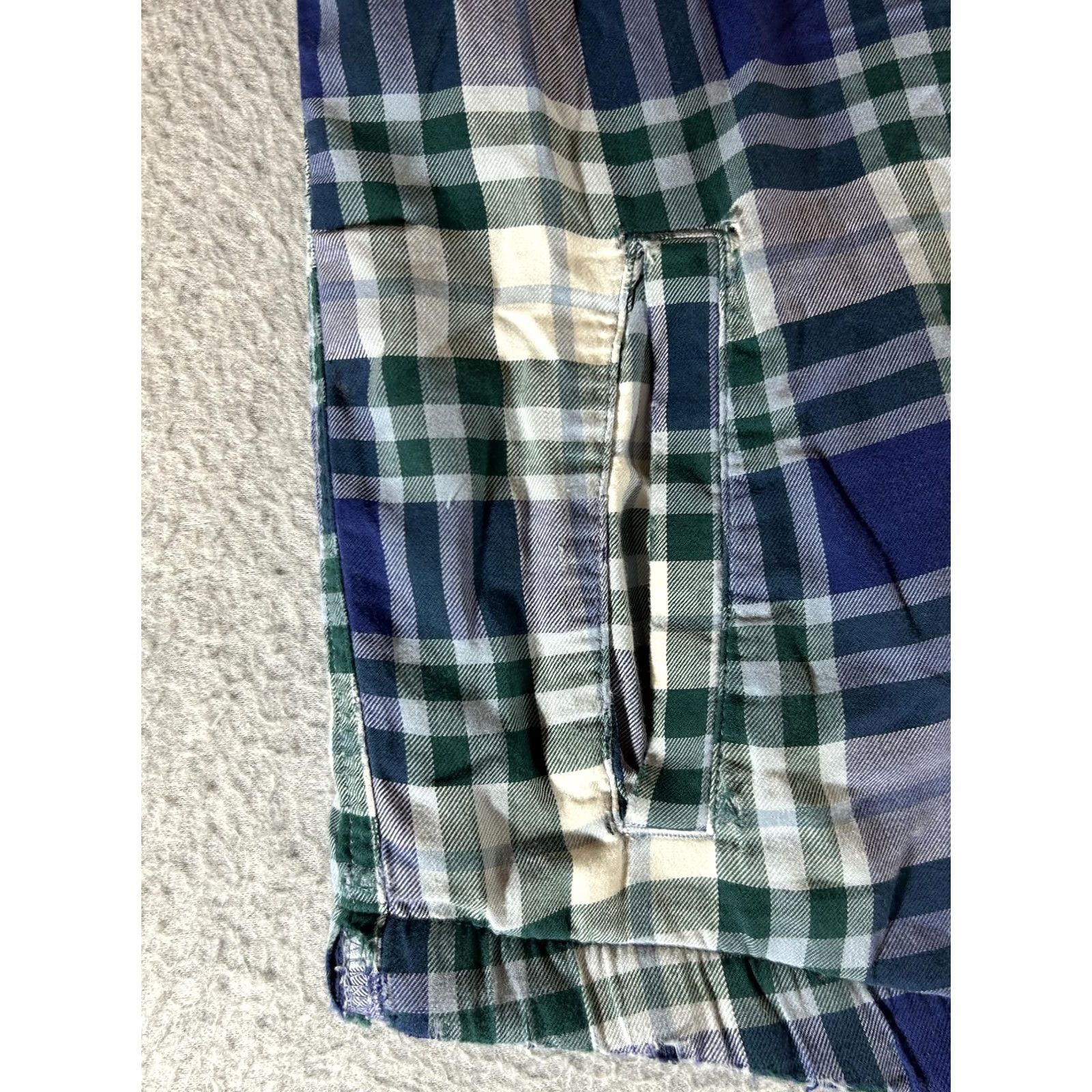 Vintage VINTAGE LL Bean Flannel Womens XL Shacket Jacket Snap Fleece Lined Distressed Outdoor Size XL / US 12-14 / IT 48-50 - 4 Thumbnail