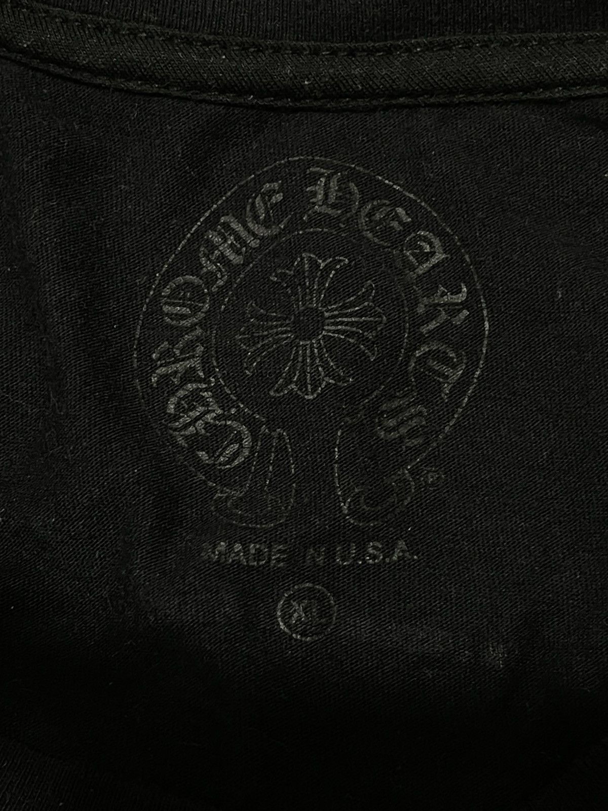 Chrome Hearts Rare Chrome Hearts STAFF Purple On Black Long Sleeve Size US XL / EU 56 / 4 - 10 Thumbnail