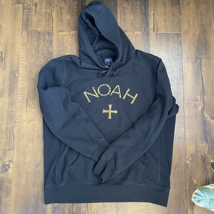 Noah noah cheetah core logo hoodie Grailed