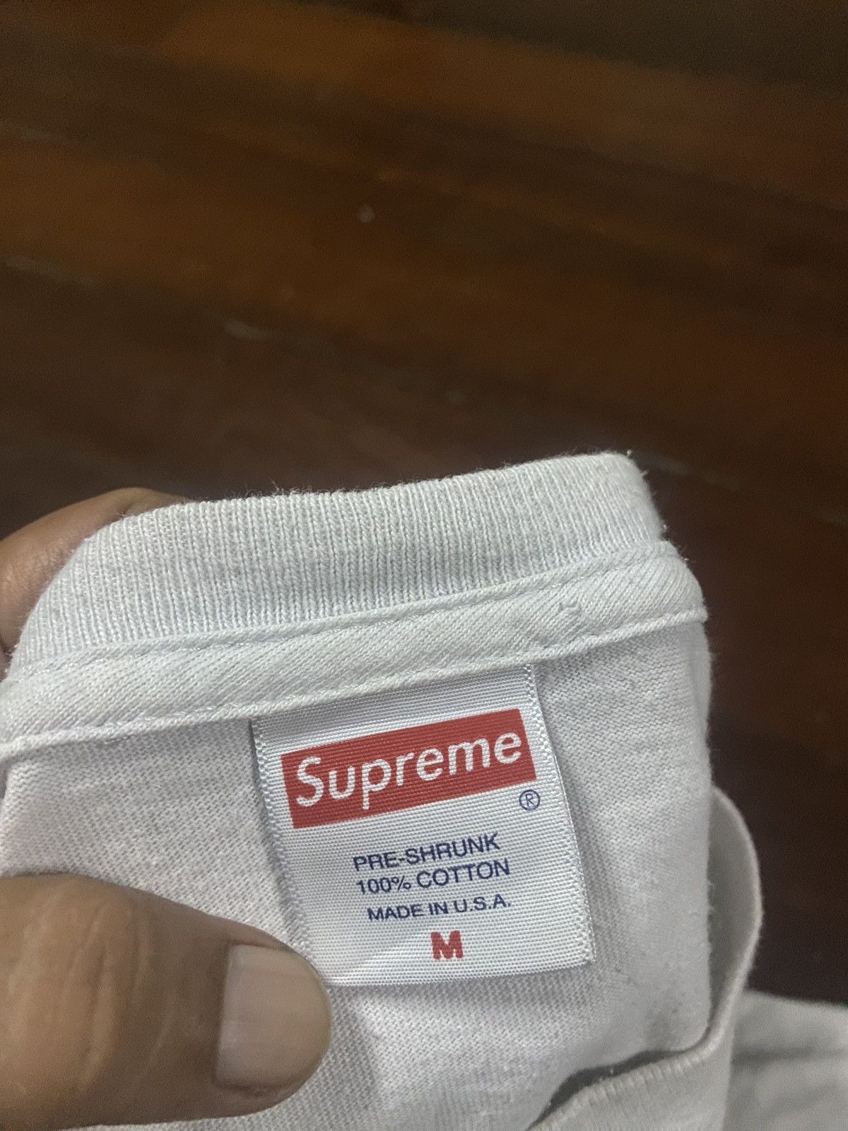 Supreme Supreme Chart Tee, white SS18, medium. Size US M / EU 48-50 / 2 - 9 Thumbnail