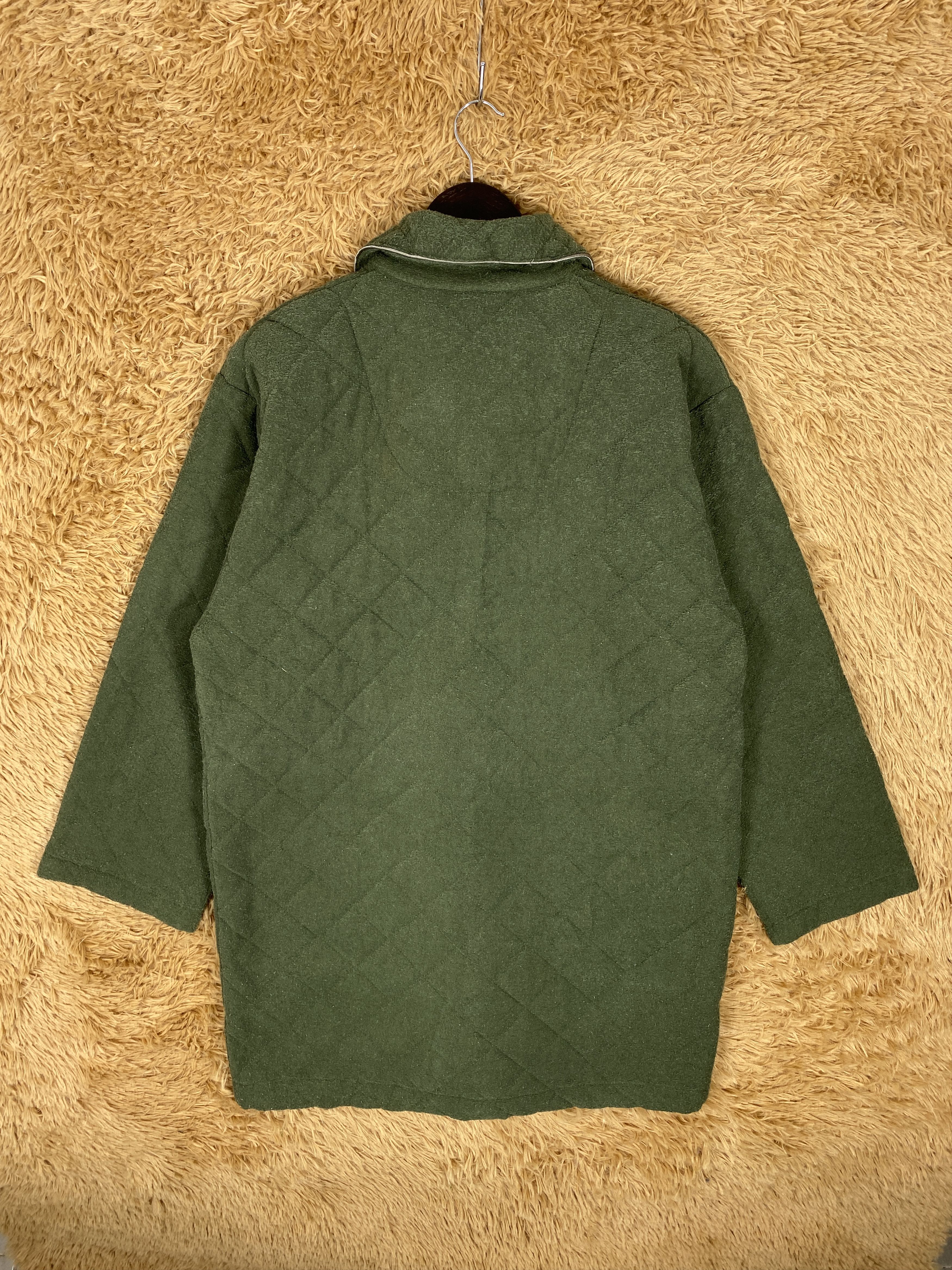 Vintage Vintage Linea Monica Milano Quilted Long Jacket J2344 Size US M / EU 48-50 / 2 - 4 Thumbnail