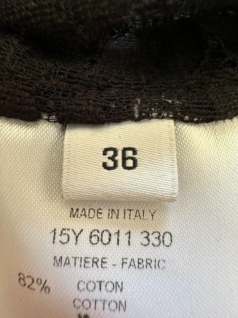Givenchy Givenchy Black Women's Lace Cut-out Knitwear with Shoulder Size XS / US 0-2 / IT 36-38 - 6 Thumbnail