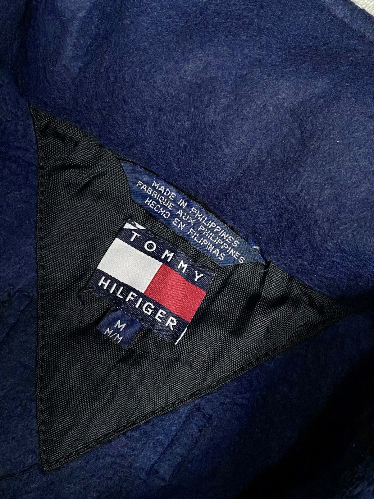Tommy Hilfiger Vintage 90s Tommy Hilfiger Fleece Anorak Hoodie Jacket Size US M / EU 48-50 / 2 - 14 Thumbnail