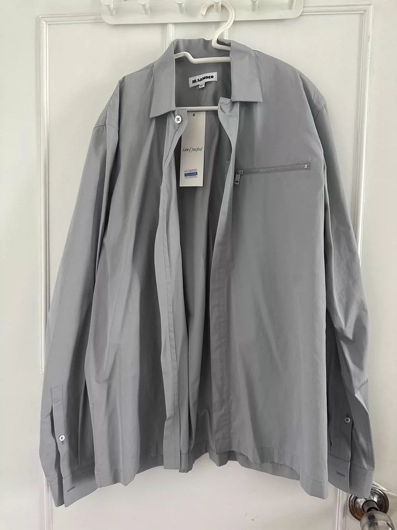 Jil Sander Jil Sander Long sleeved zipper shirt Size US S / EU 44-46 / 1 - 2 Thumbnail