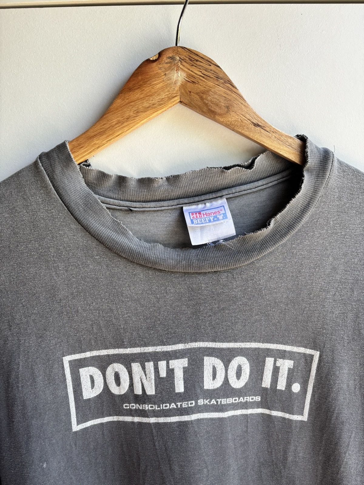 Vintage 90s Dont do it by Consolidated skateboards Size US L / EU 52-54 / 3 - 2 Thumbnail