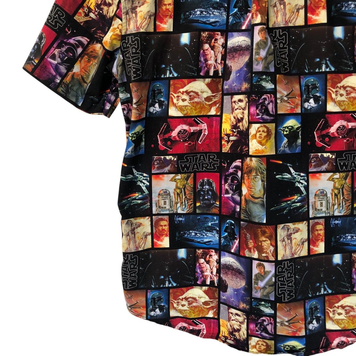 Star Wars Vintage Star Wars Button Ups Fullprint Shirt Size US M / EU 48-50 / 2 - 7 Thumbnail