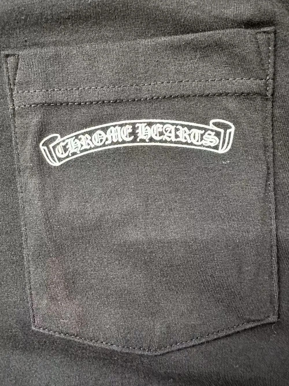 Chrome Hearts Chrome Hearts Black Scroll Long Sleeve T-Shirt Size US L / EU 52-54 / 3 - 13 Thumbnail