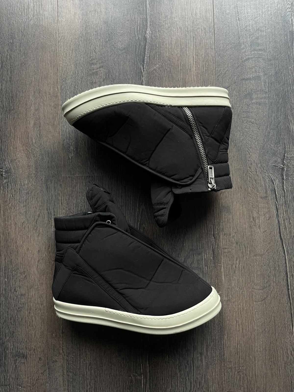Rick Owens Rick Owens DRKSHDW Hoof Dunk Geobasket Size US 13 / EU 46 - 1 Thumbnail