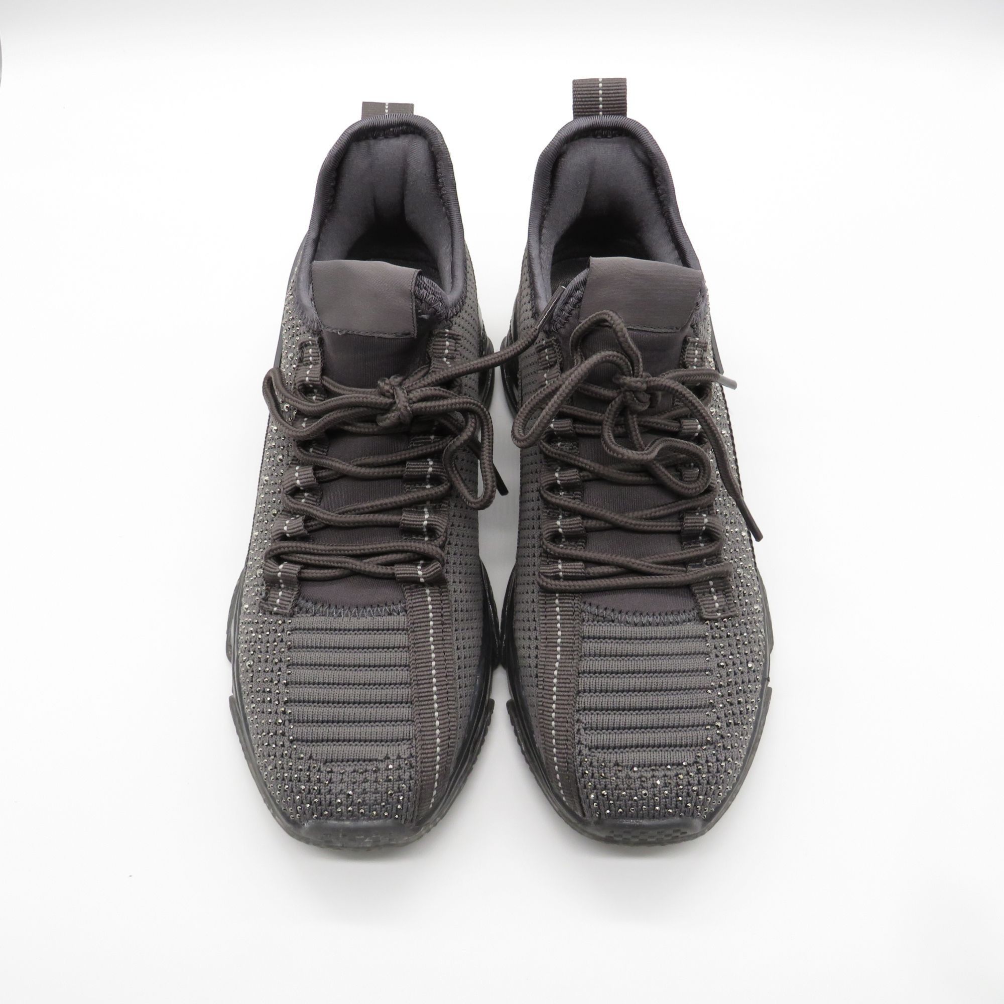 Other Rhinestone-Embellished Women's Athletic Sneakers Size 6 Char Size US 6 / IT 36 - 2 Thumbnail