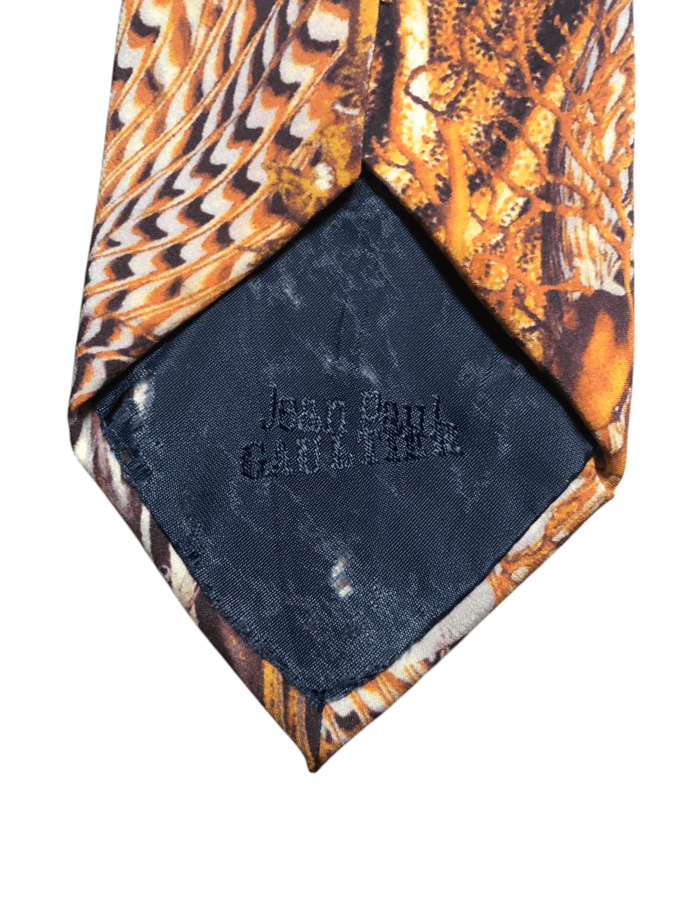 Jean Paul Gaultier Jean Paul Gautier Homme Tie Full Print Rare Design Size ONE SIZE - 5 Thumbnail