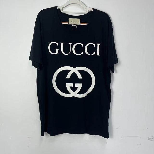 Gucci Gucci Interlocking G Logo T-Shirt Black Size M Size US M / EU 48-50 / 2 - 1 Thumbnail