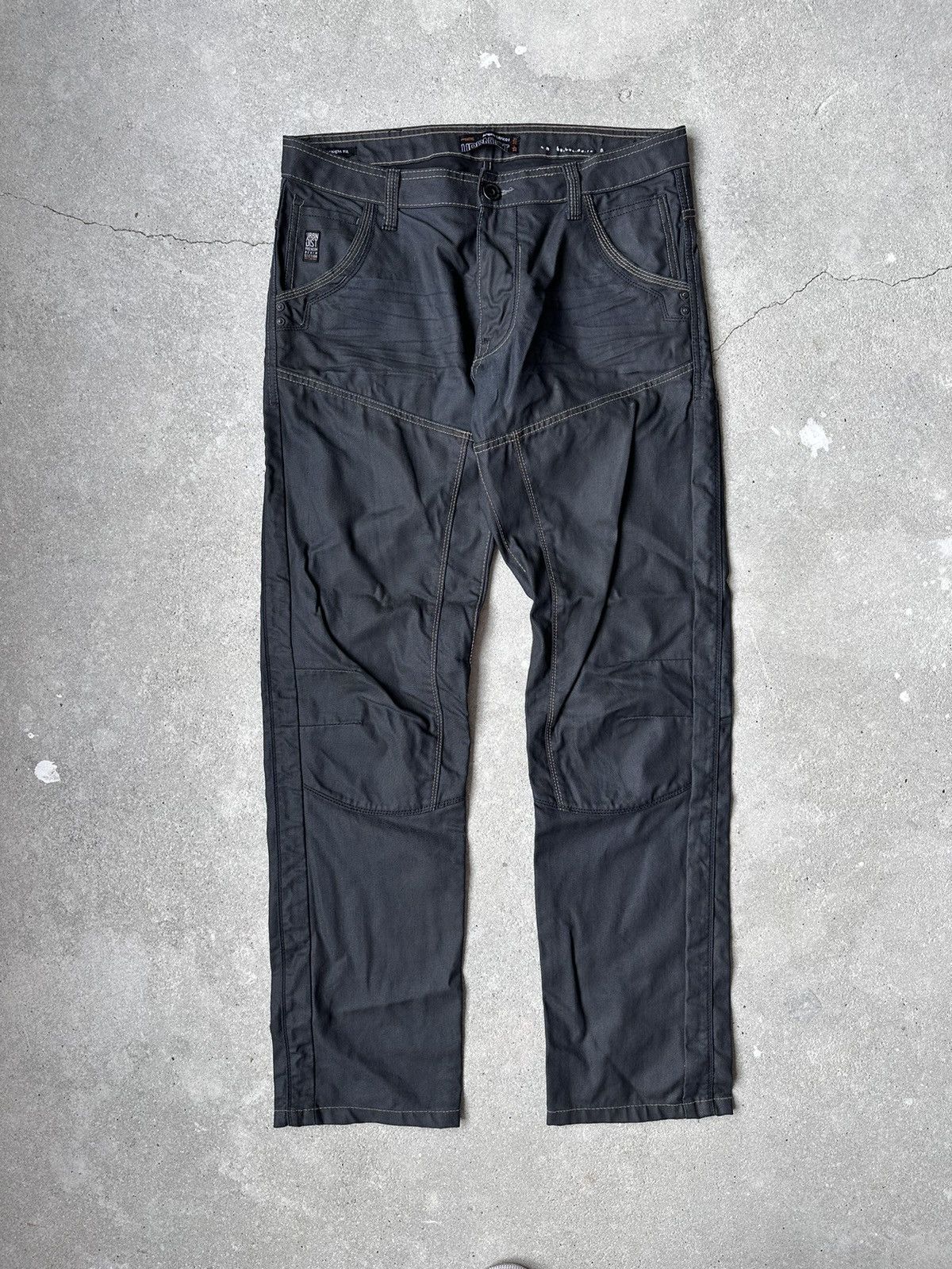 Japanese Brand Japanese Brand Waxed Stacked Jeans Size US 36 / EU 52 - 6 Thumbnail