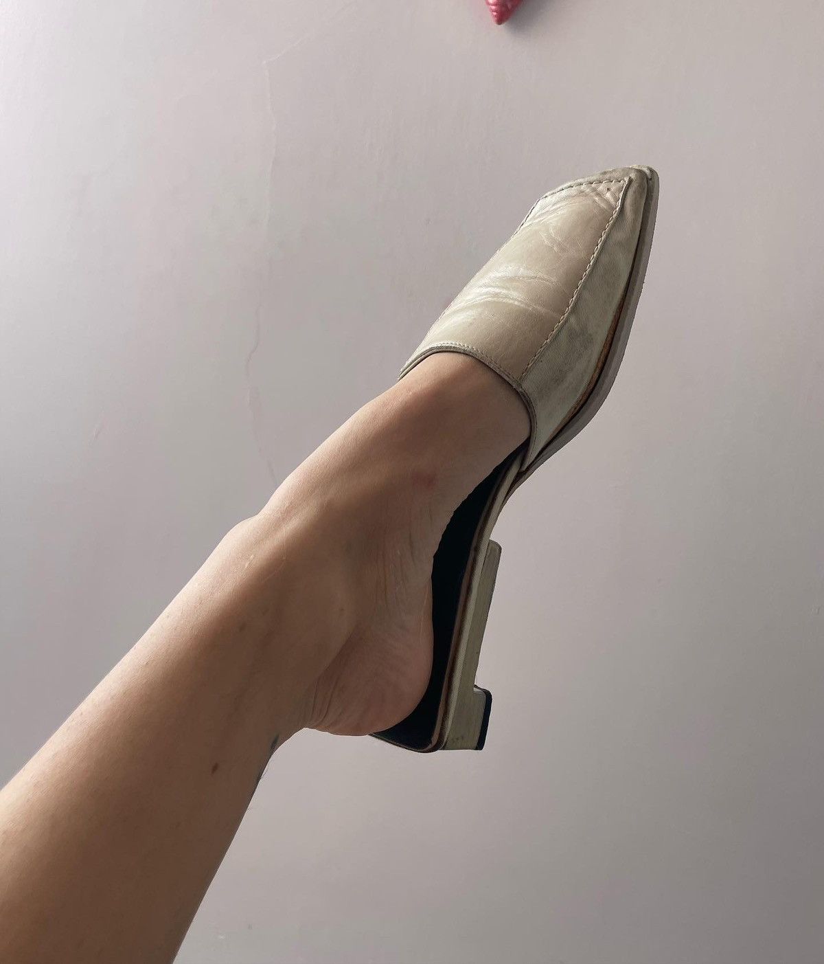 Calvin Klein Calvin Klein leather mules Size US 6 / IT 36 - 4 Thumbnail