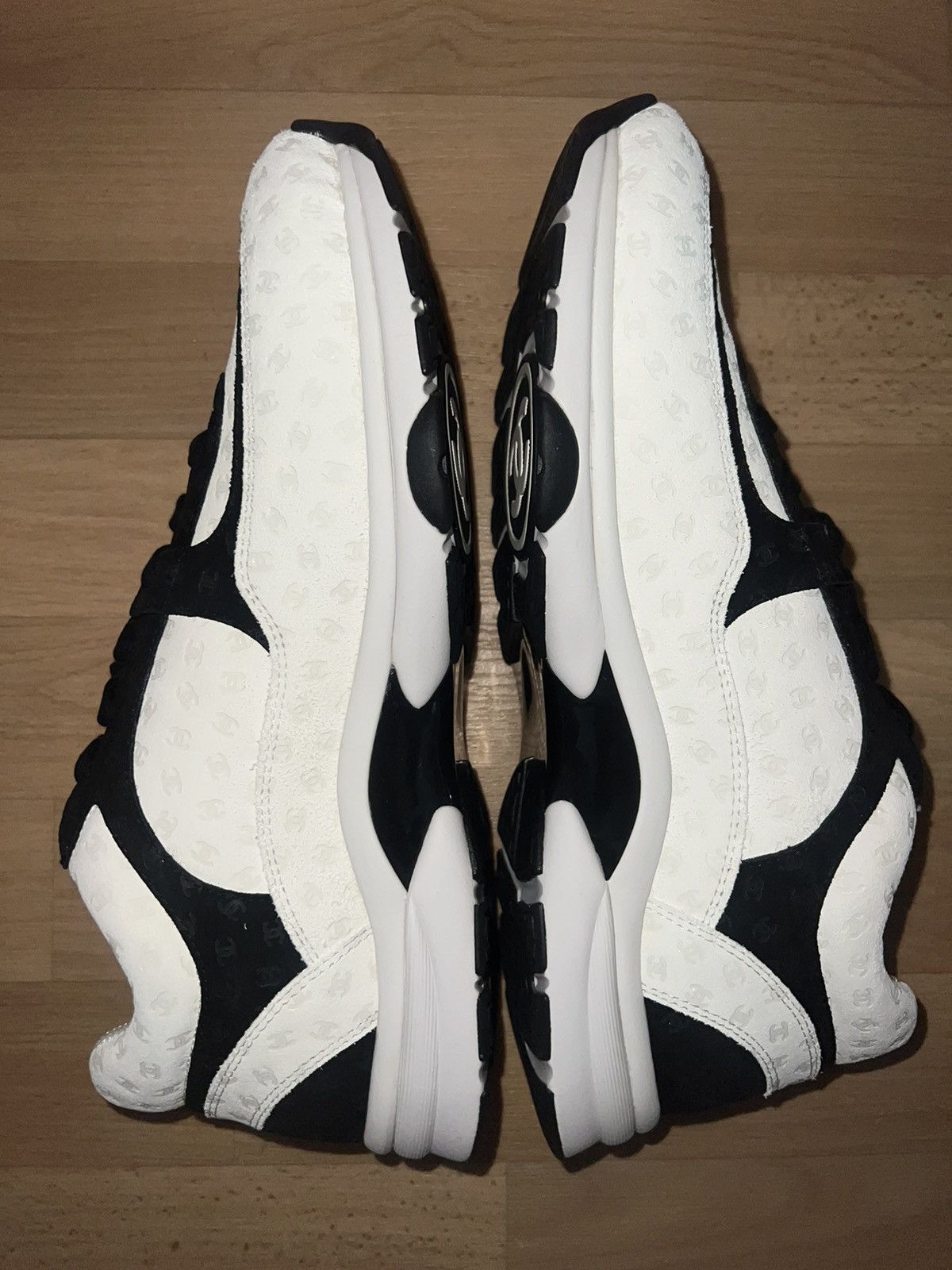 Chanel Chanel Sneakers All Over Logo Size US 12 / EU 45 - 3 Thumbnail