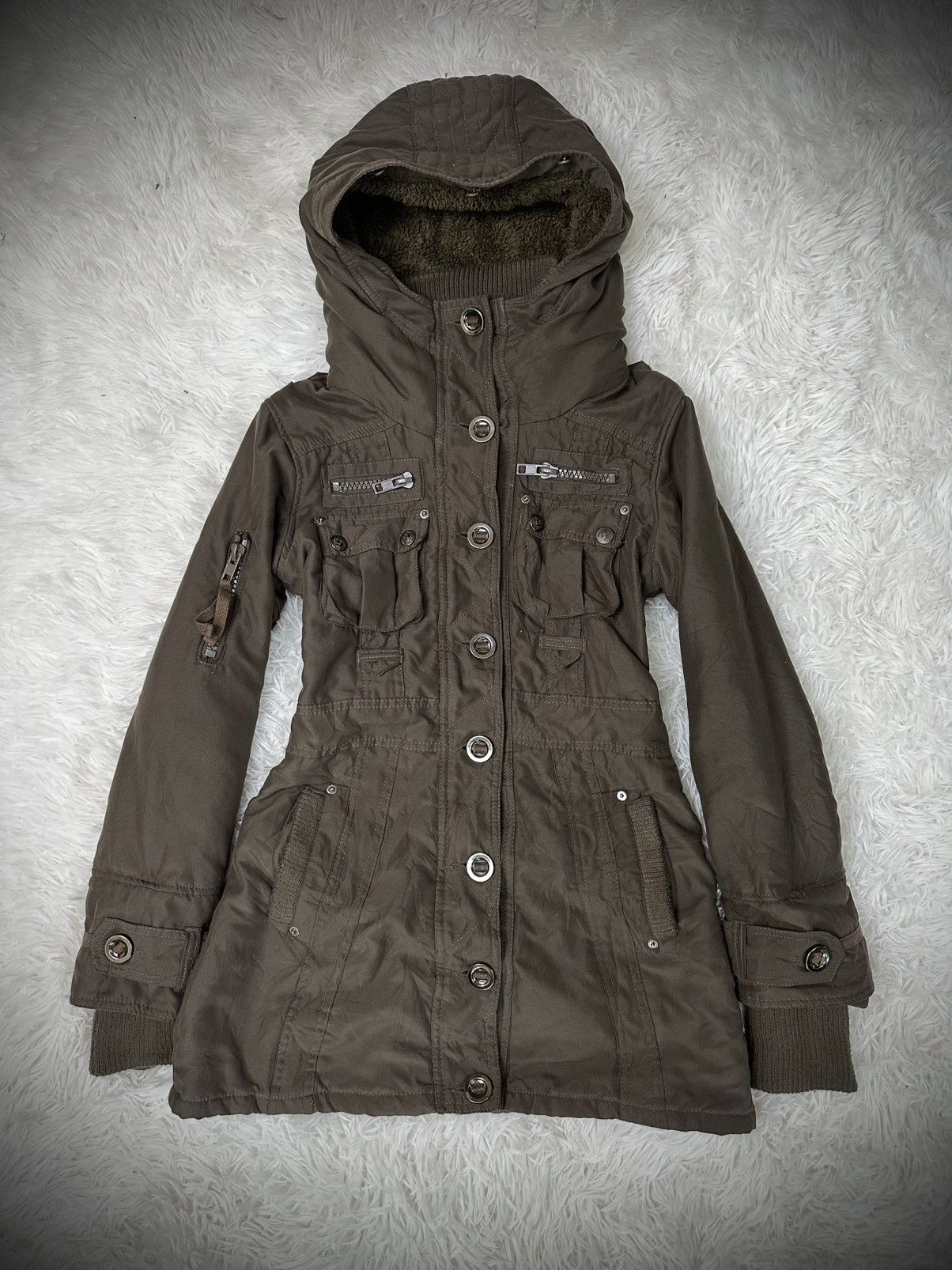 GOA 💥rare💥 2000s japanese brand INGNI vkei military jacket Size US M / EU 48-50 / 2 - 1 Thumbnail