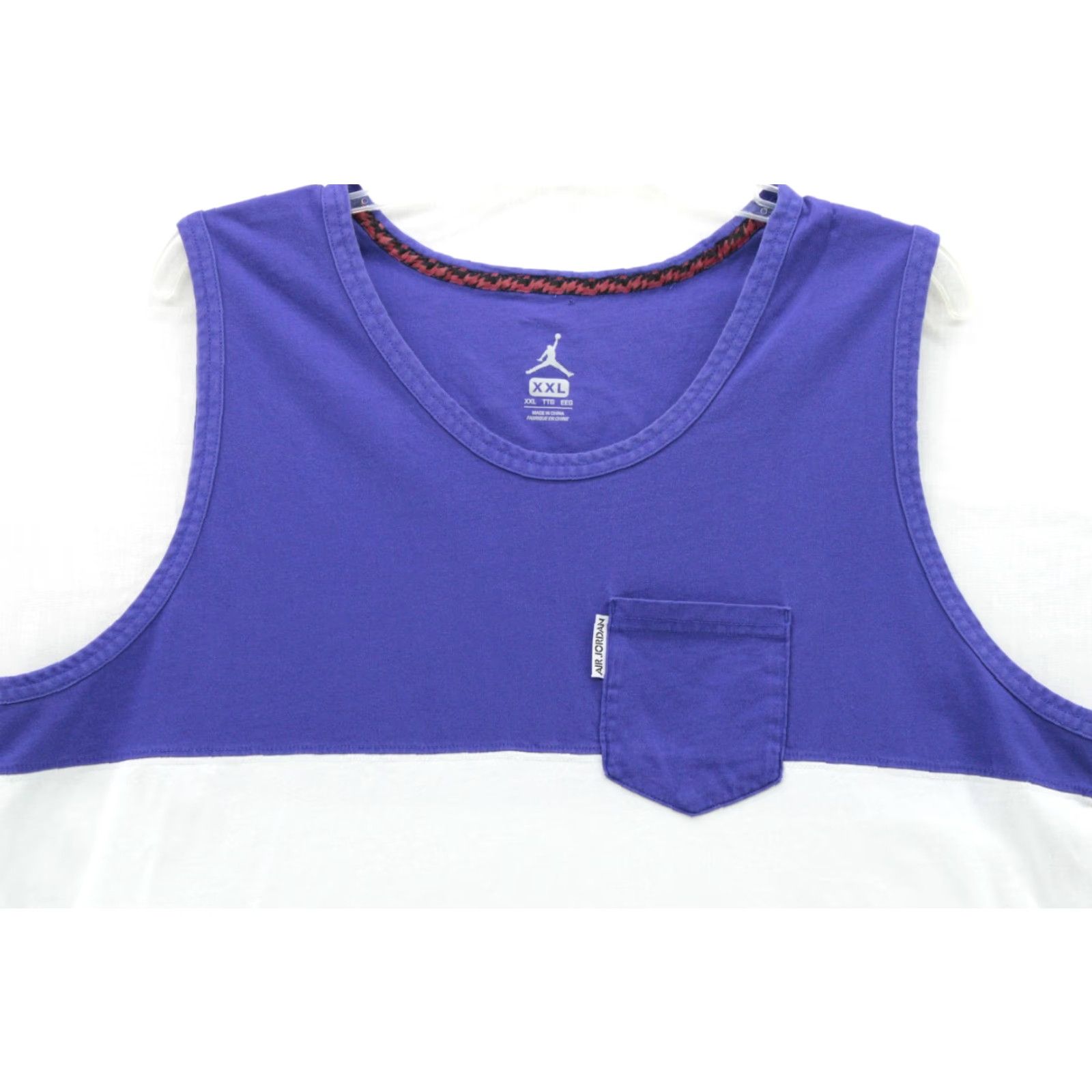 Nike Nike Air Jordan Tank Top Mens 2XL Colorblock Flight Athleisure Basketball Shirt Tank Top Nike Air Jordan Colorblock Flight Mens 2XL Color Multicolor Size US XXL / EU 58 / 5 - 2 Thumbnail